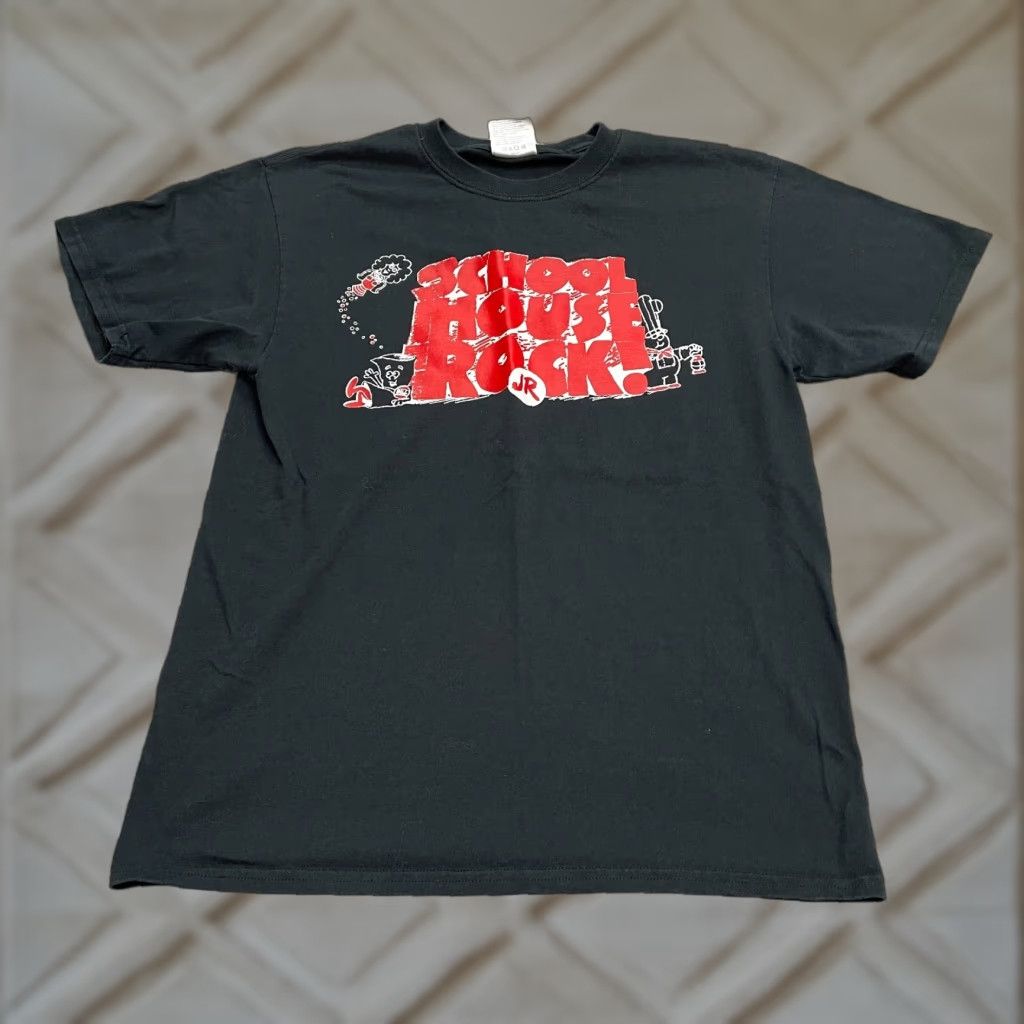 Port & Company Port & Company 50/50 Graphic T-Shirt Unisex M Black Crew Neck Short Sleeve Size M / US 6-8 / IT 42-44 - 1 Thumbnail