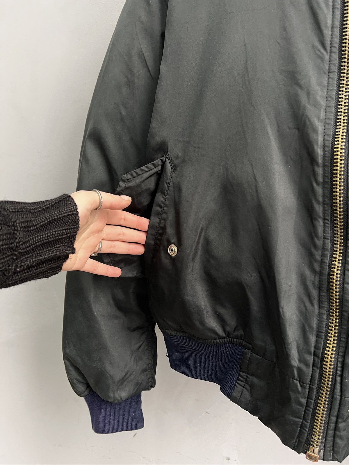 Schott Schott style ma 1 Bomber jacket y2k style hype Size US L / EU 52-54 / 3 - 5 Thumbnail