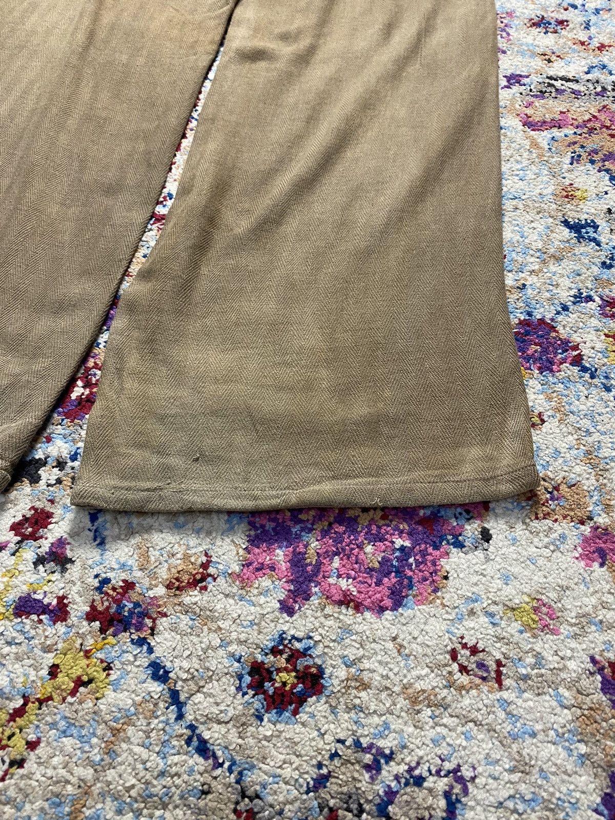 Blue Blue Japan 90s Blue Blue Japan Pure Indigo Mud Wash Trouser Pants Size US 33 - 14 Thumbnail