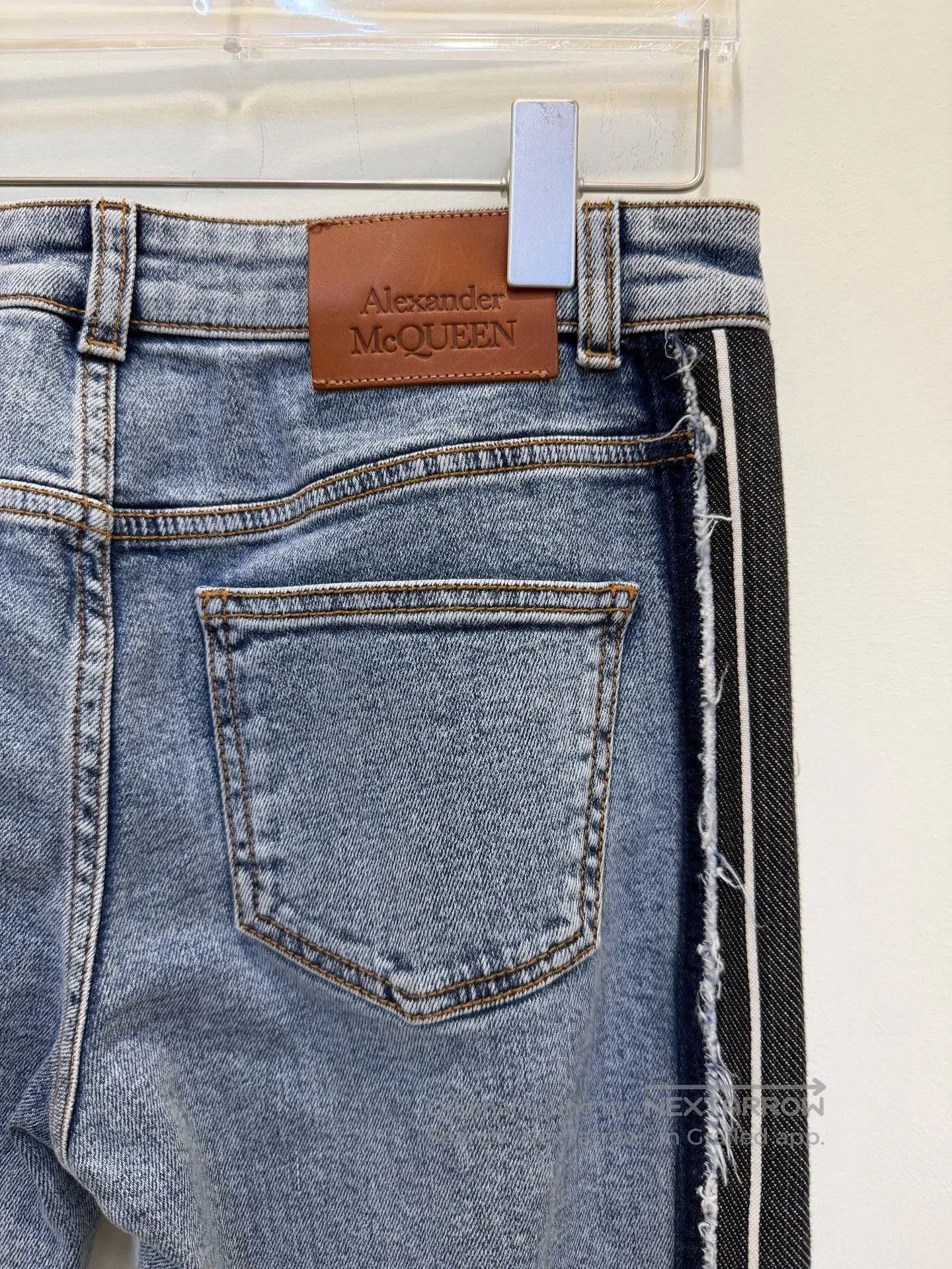 Japanese Brand Alexander McQueen Women's New Jeans. Size 29" - 5 Thumbnail