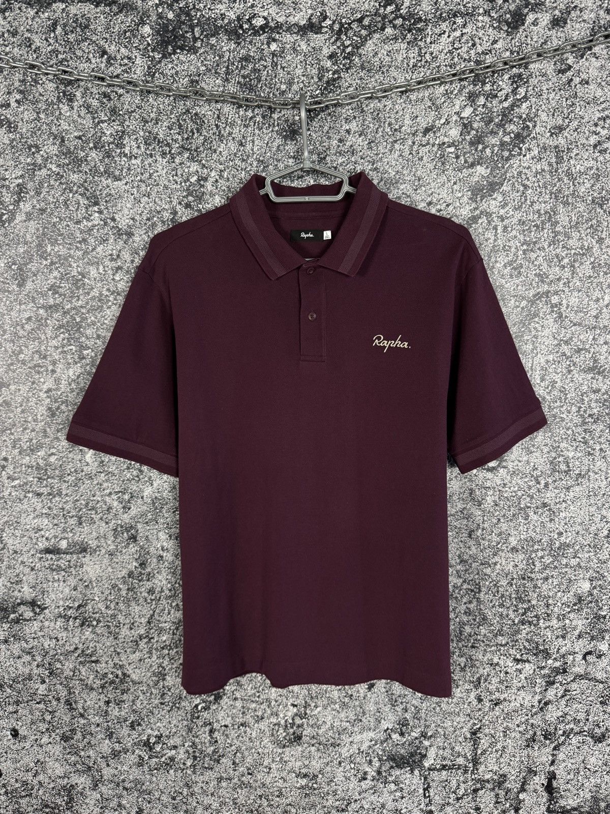 Rapha Men’s Rapha Cycling Logo Polo Shirt Bicycle Size L Large Size US L / EU 52-54 / 3 - 1 Thumbnail