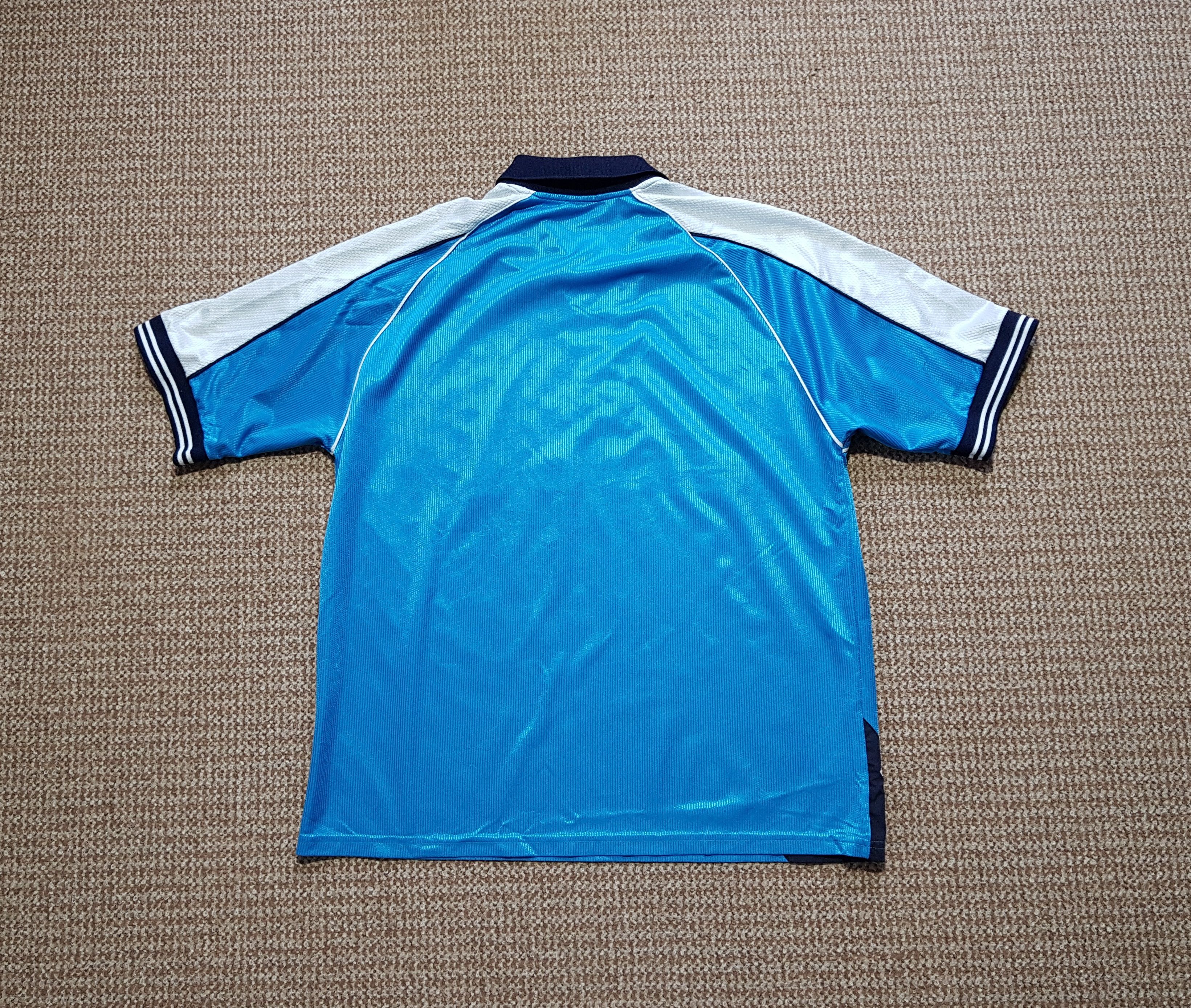 Le Coq Sportif Manchester City 1999-2001 Vintage Football Soccer Jersey XL Size US XL / EU 56 / 4 - 2 Thumbnail