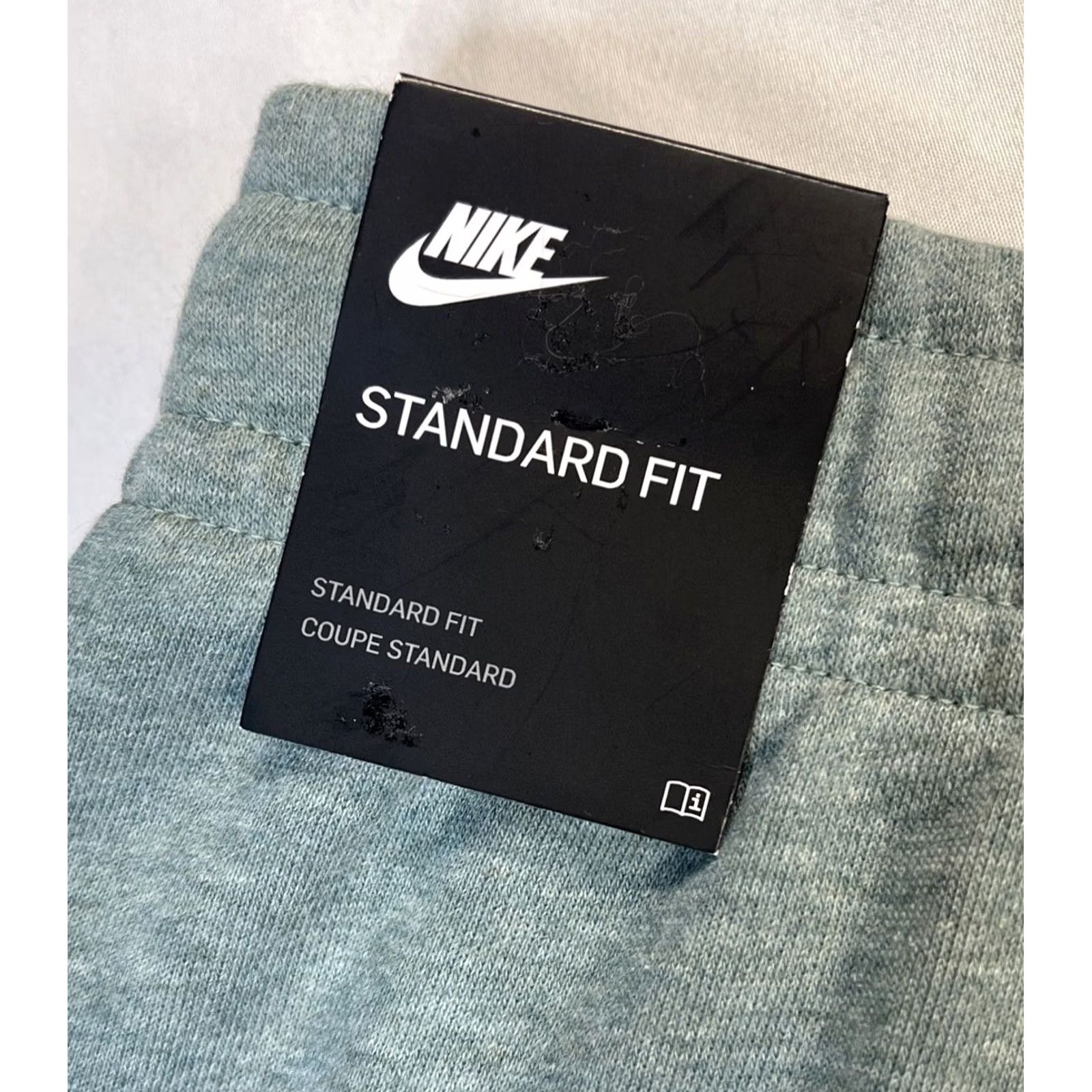 Nike Nike Women’s Sweat Shorts 3XL XXXL Green Swoosh Drawstring Regular Fit Size 40" / US 18 - 7 Thumbnail