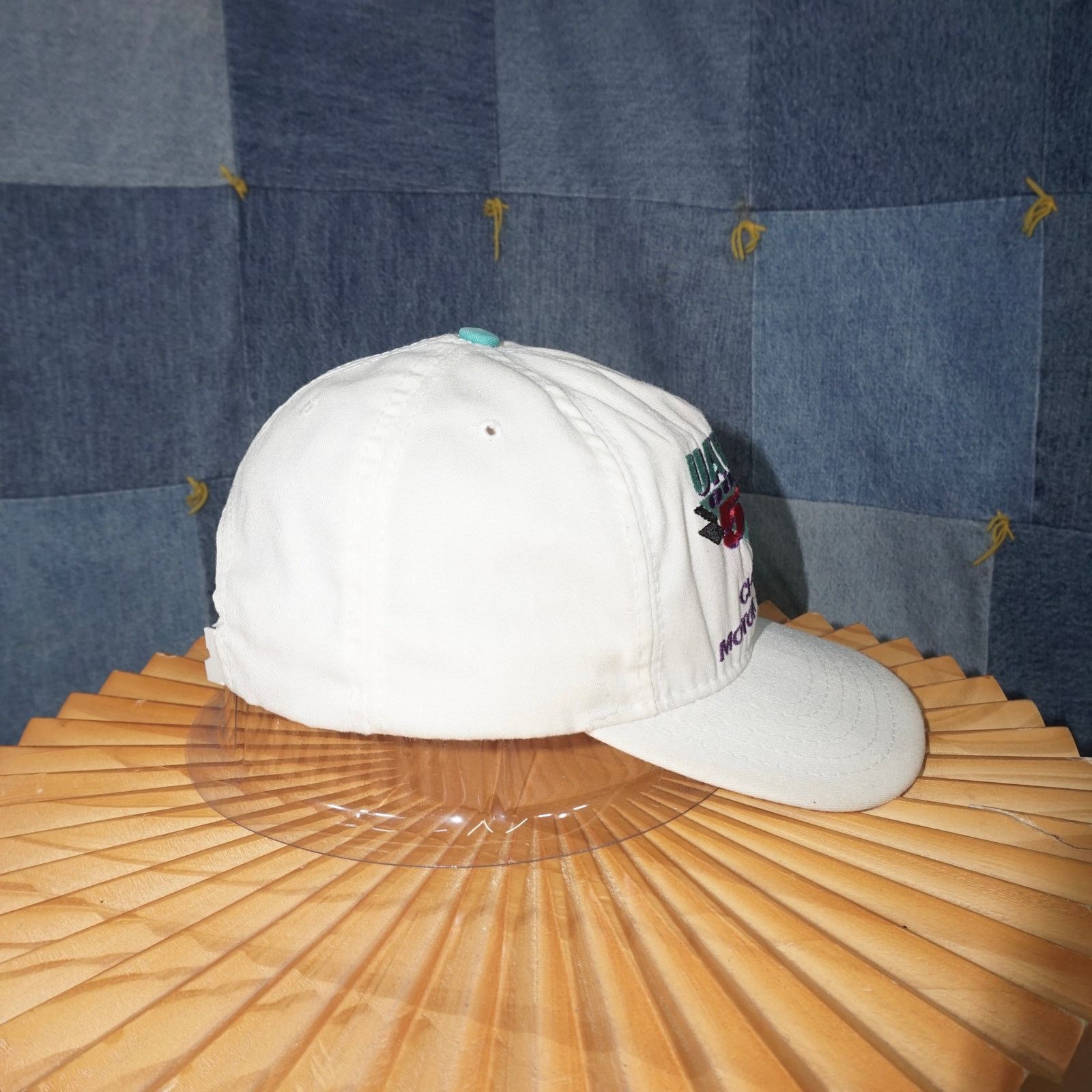 Vintage (OSFA) Vintage 500 Charlotte nascar 1990s embroidered hat Size ONE SIZE - 4 Thumbnail