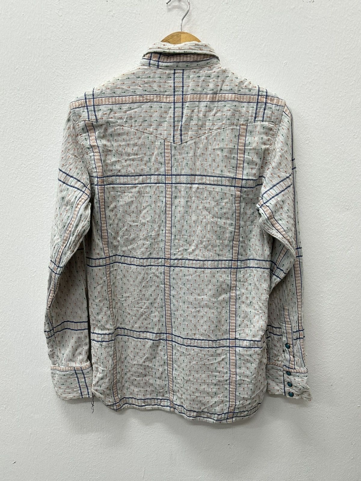 Indian Motorcycle Vintage Indian Motorcycle Western Snap Button Shirt L/S Size US M / EU 48-50 / 2 - 5 Thumbnail