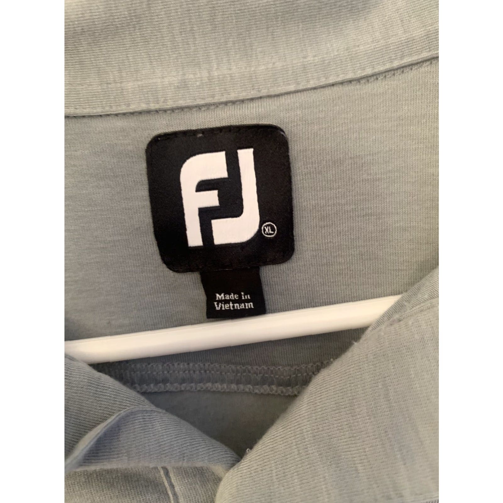Footjoy FootJoy Polo Solid Pocket Golf Shirt B Gray Men’s XL Shirt Men Gray Polo Pocket Logo Modern Designer FootJoy Mens XL Polo Shirt Gray Size US XL / EU 56 / 4 - 2 Thumbnail