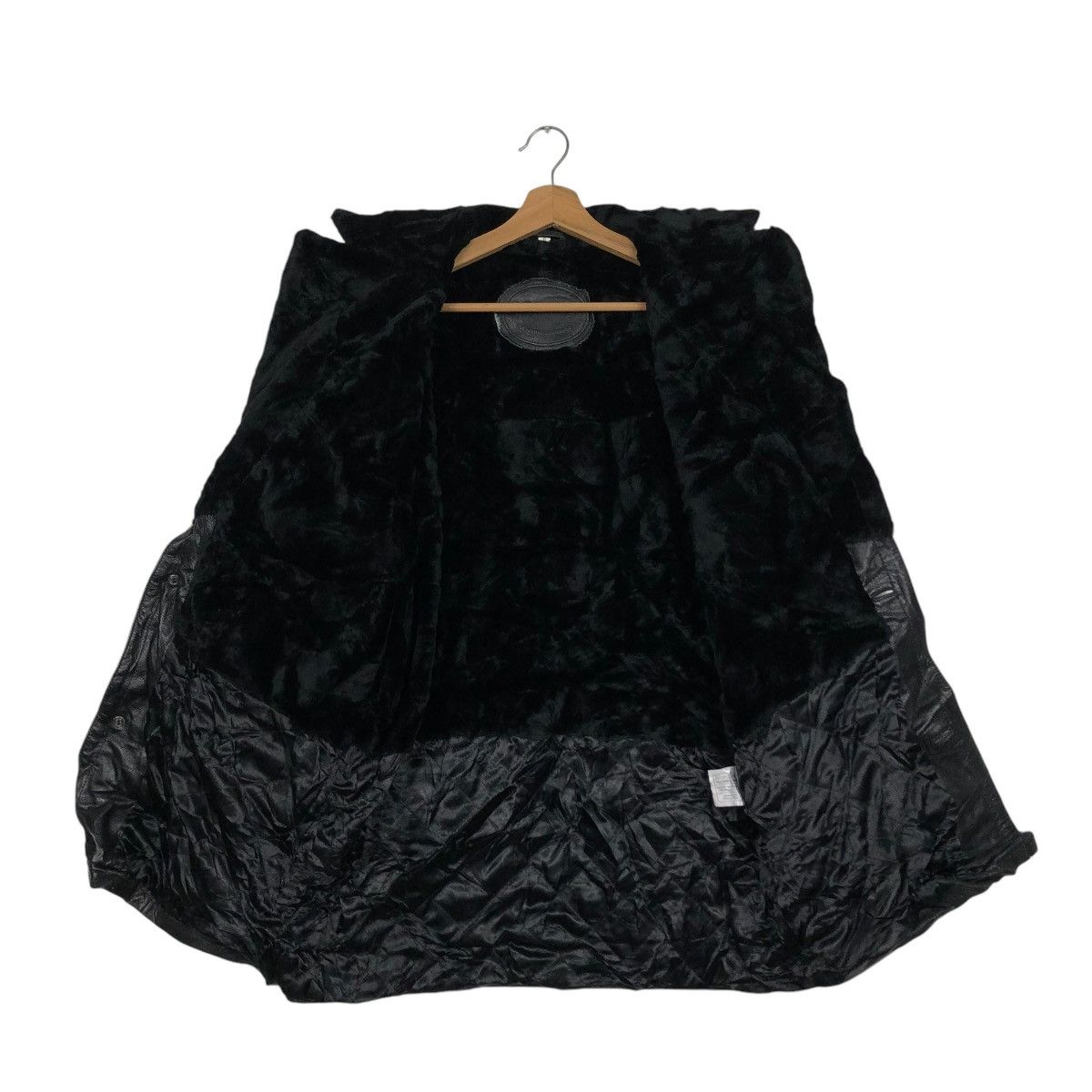 Japanese Brand VINTAGE GENUINE LEATHER JACKET BIKE BRUMAS MINK FUR BLANKET Size US S / EU 44-46 / 1 - 15 Thumbnail