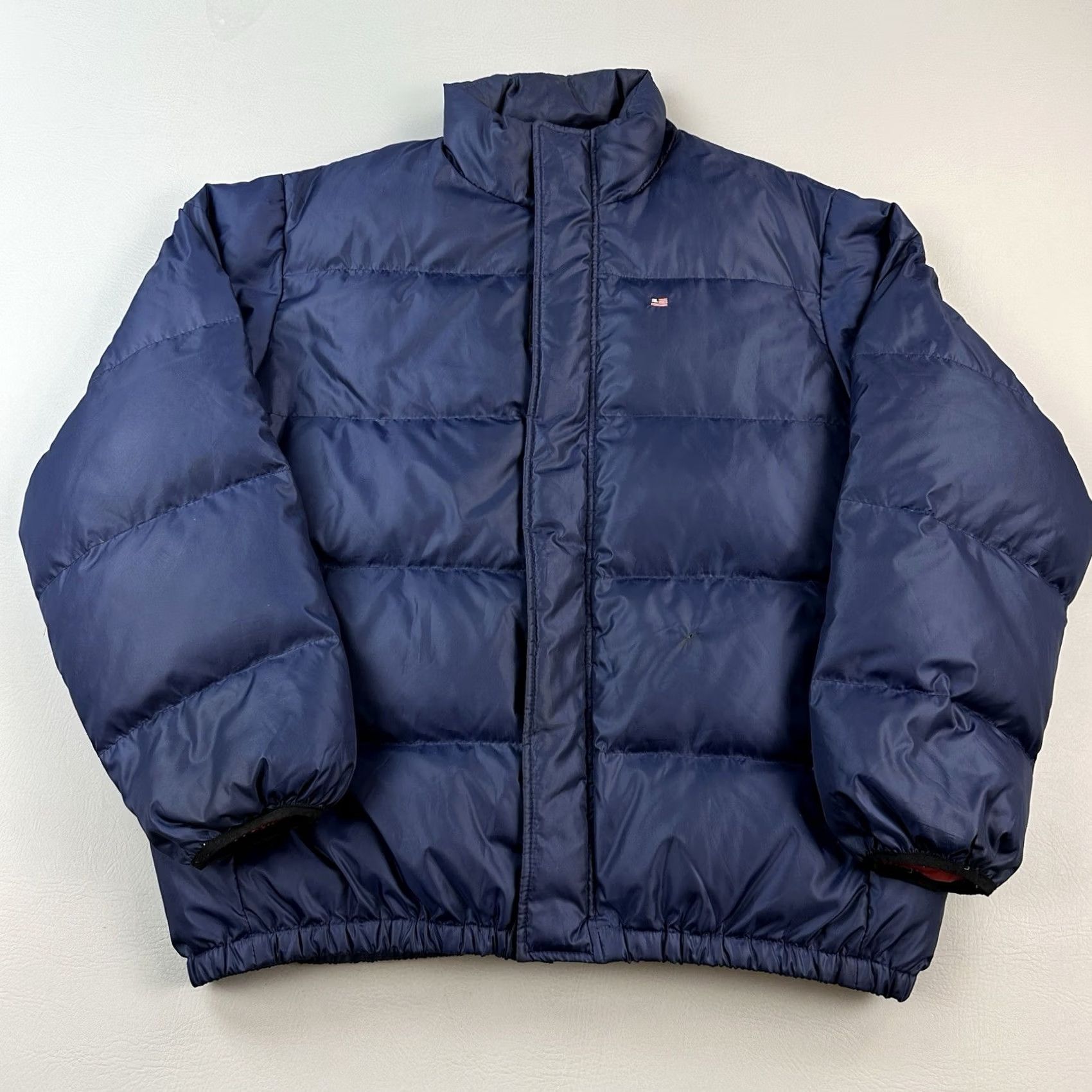 Ralph Lauren VINTAGE Polo Jeans Co Ralph Lauren Jacket Mens XL Blue Full Zip Down Puffer Logo Size US XL / EU 56 / 4 - 2 Thumbnail