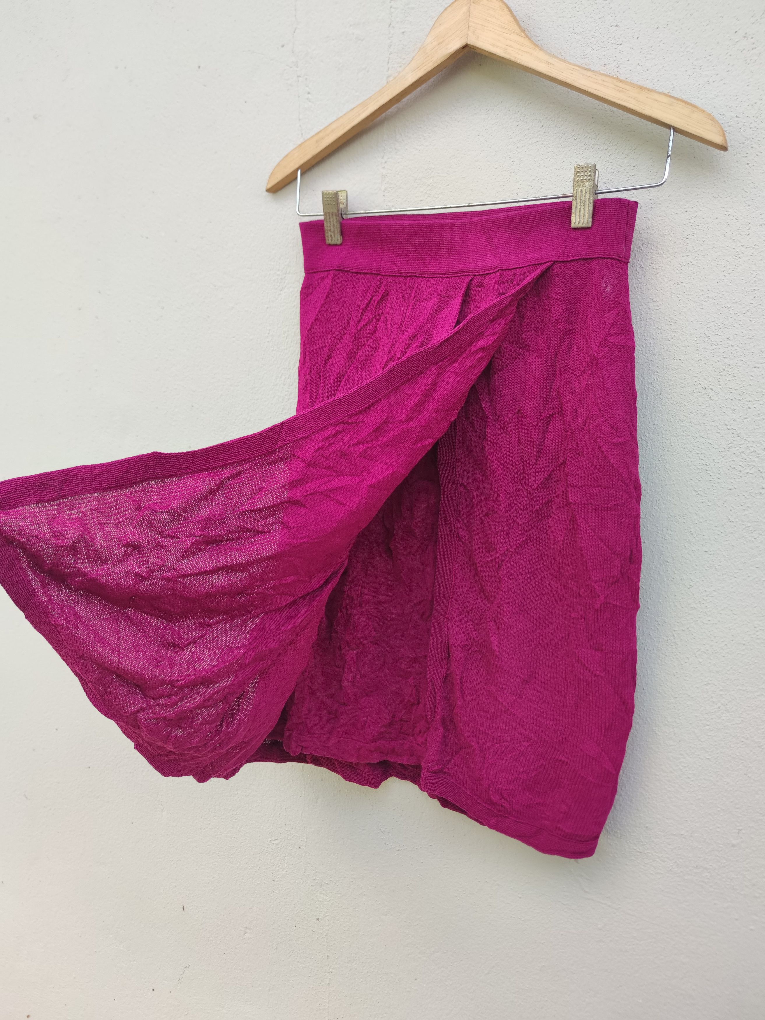 Hermes Authentic Hermes Paris Silk Cotton Blend Skirt Made in Italy Size 24" / US 00 / IT 34 - 6 Thumbnail