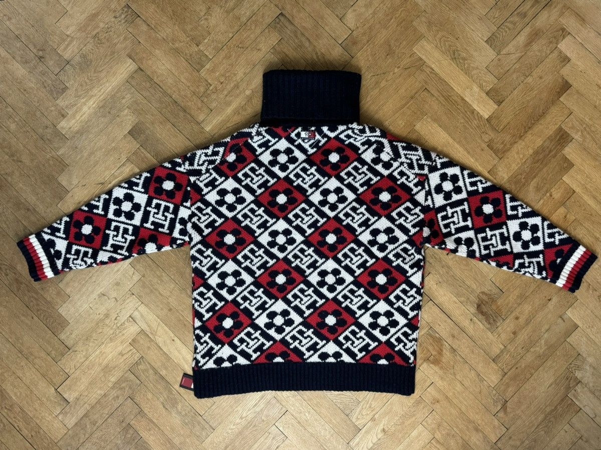 Tommy Hilfiger Tommy Hilfiger x Richard Quinn Monogram Wool Turleneck L Size US L / EU 52-54 / 3 - 8 Thumbnail