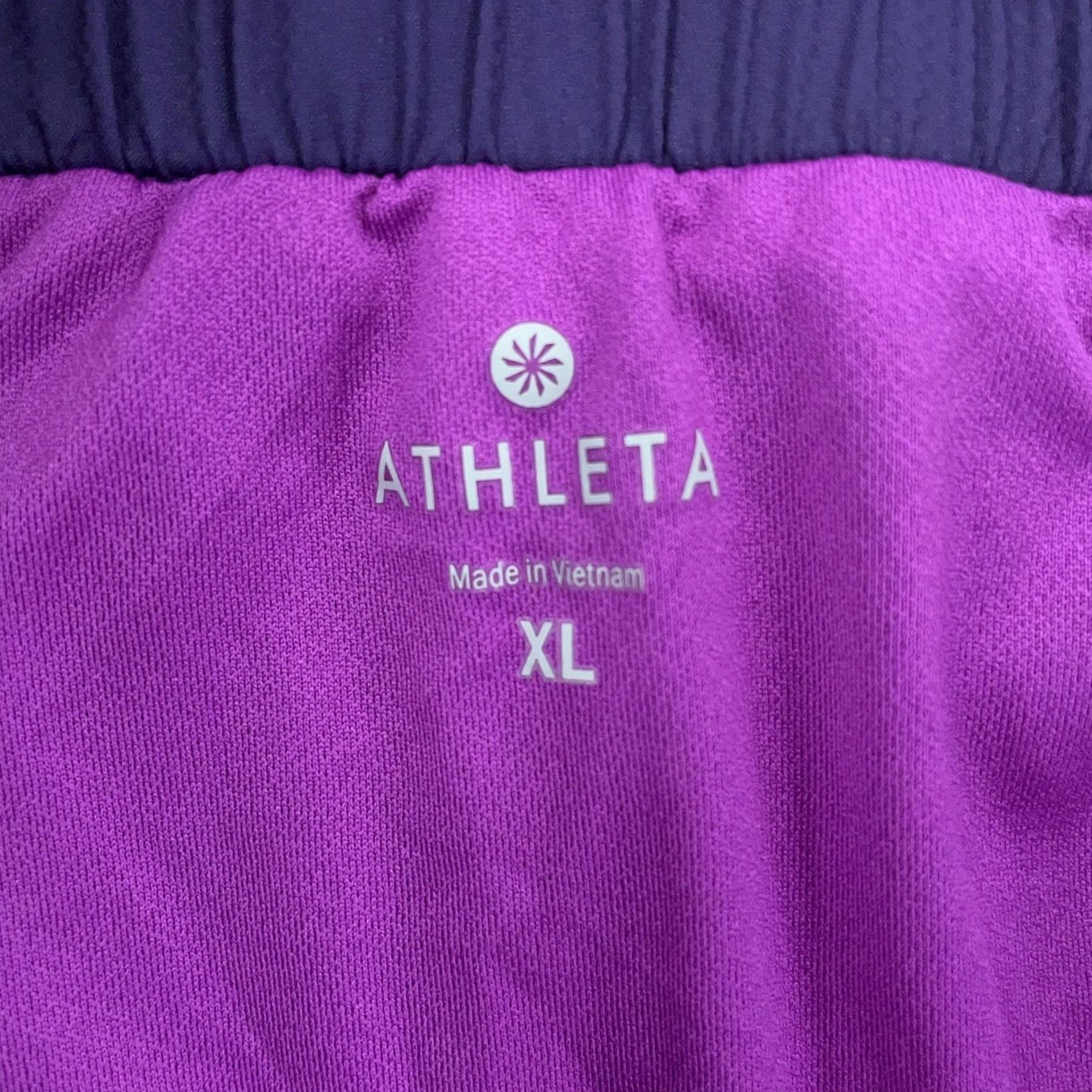 Athleta Athleta Shorts Womens XL Purple Pink Athletic Workout Lined Gym 553285 Size 25" / US 0 / IT 36 - 7 Thumbnail
