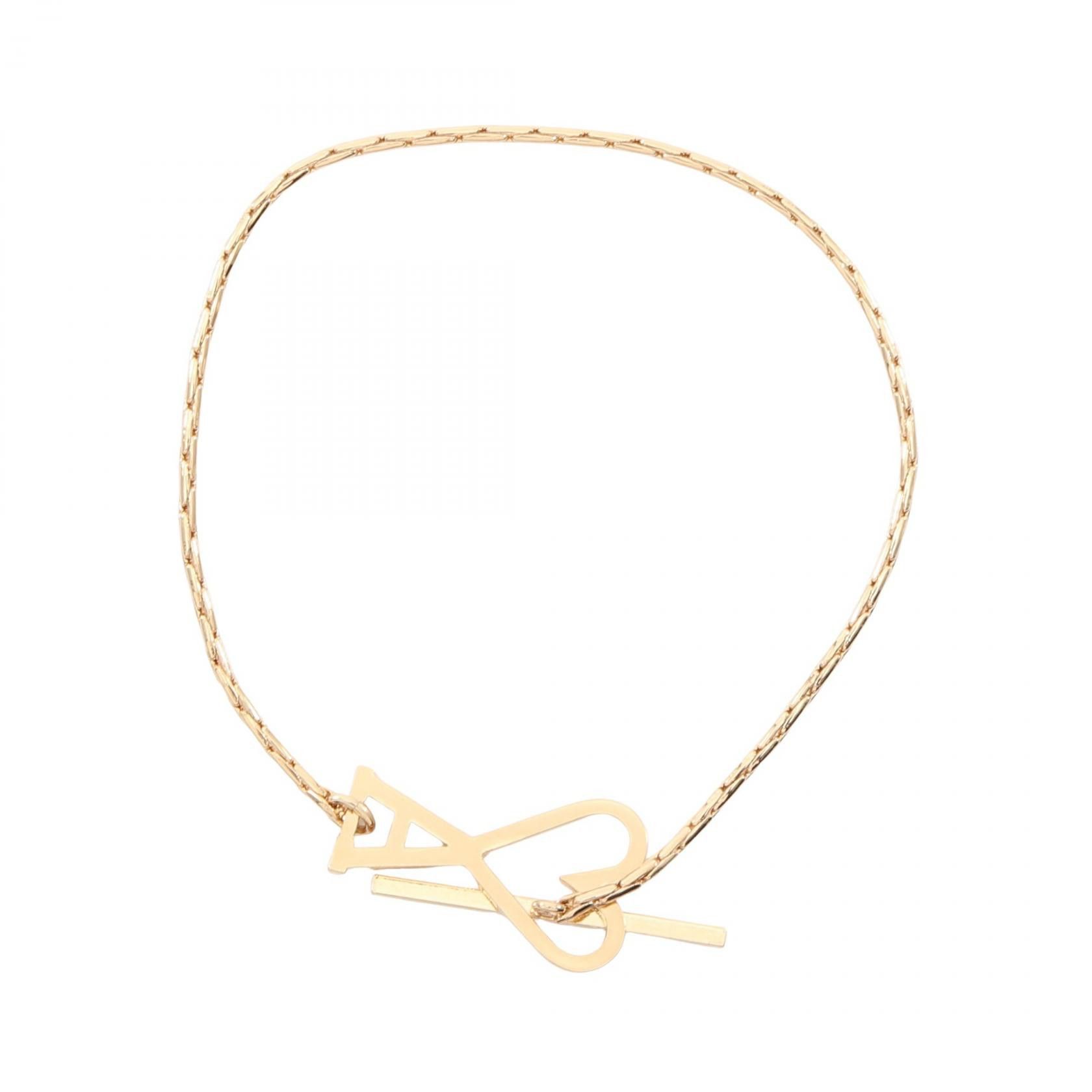 AMI Ami AMI Heart Logo Bracelet Metal Bracelet UJW917.3619021 DUTY FREE for USA Size ONE SIZE - 1 Thumbnail