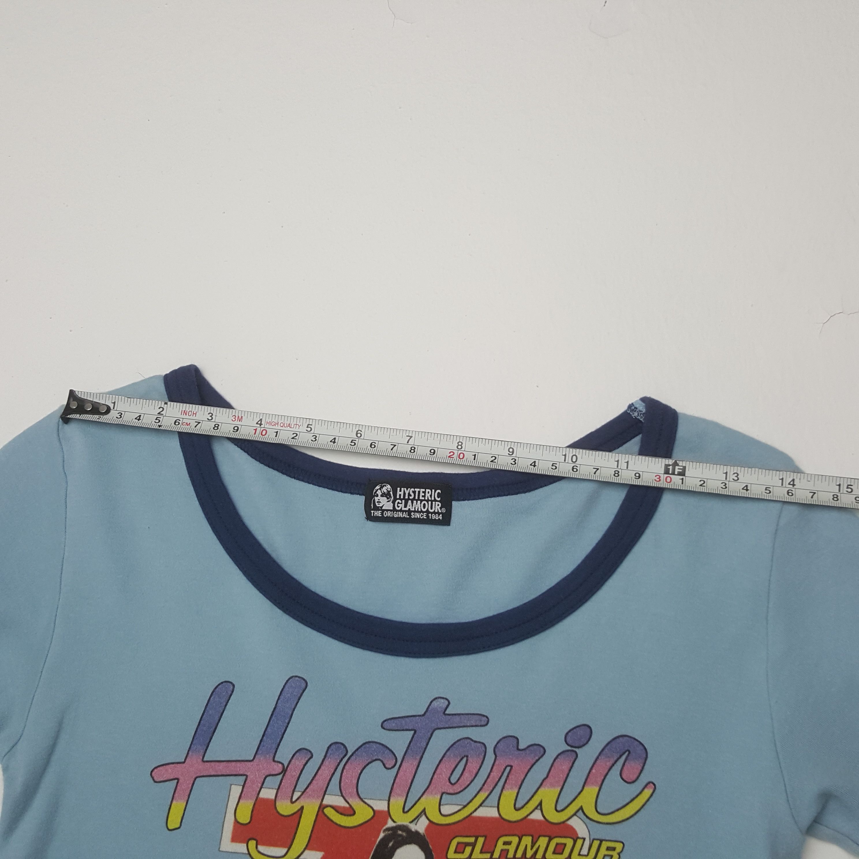Vintage Hysteric Glamour Racing Style Long Sleeve Tshirt