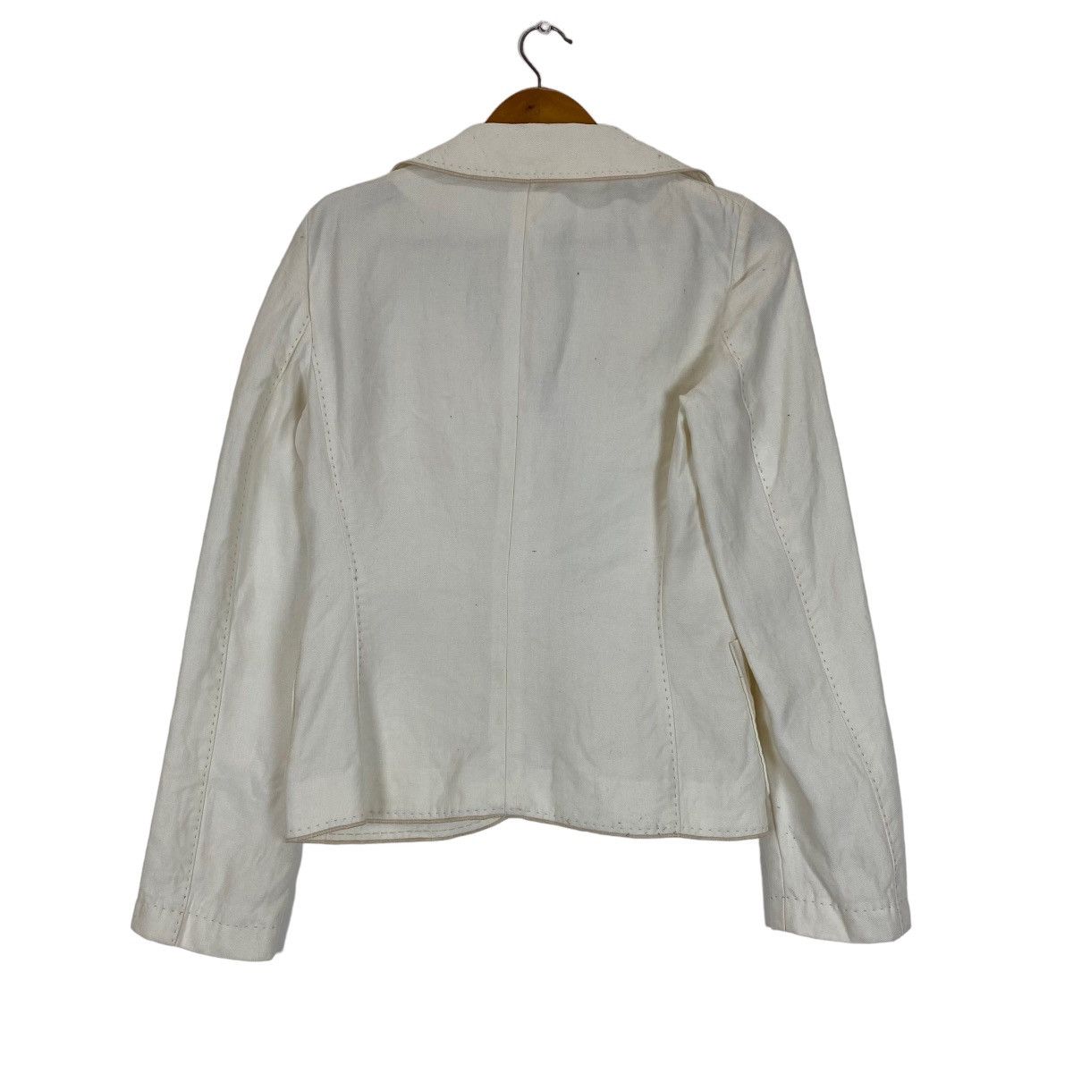 Loro Piana Nice design Loro Piana white women jacket Size S / US 4 / IT 40 - 2 Thumbnail