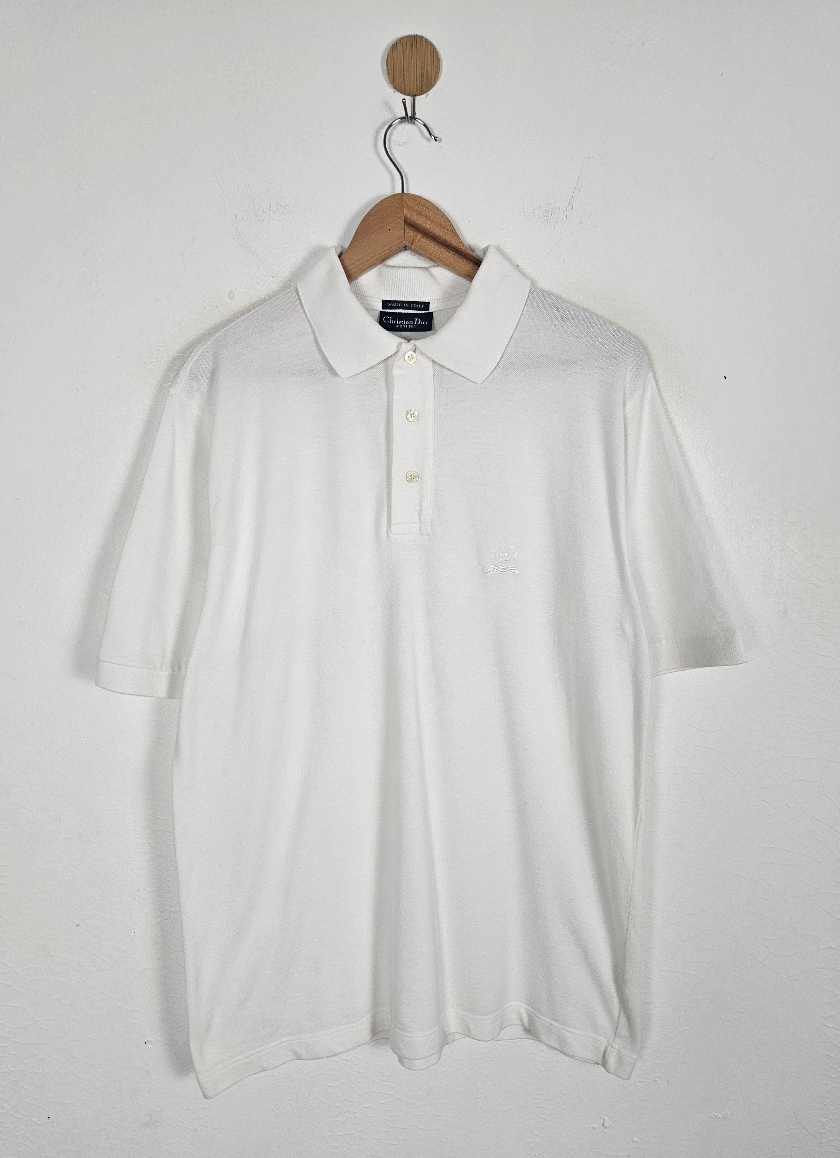 Christian Dior Monsieur Vintage Christian Dior Polo shirt Size US L / EU 52-54 / 3 - 1 Thumbnail