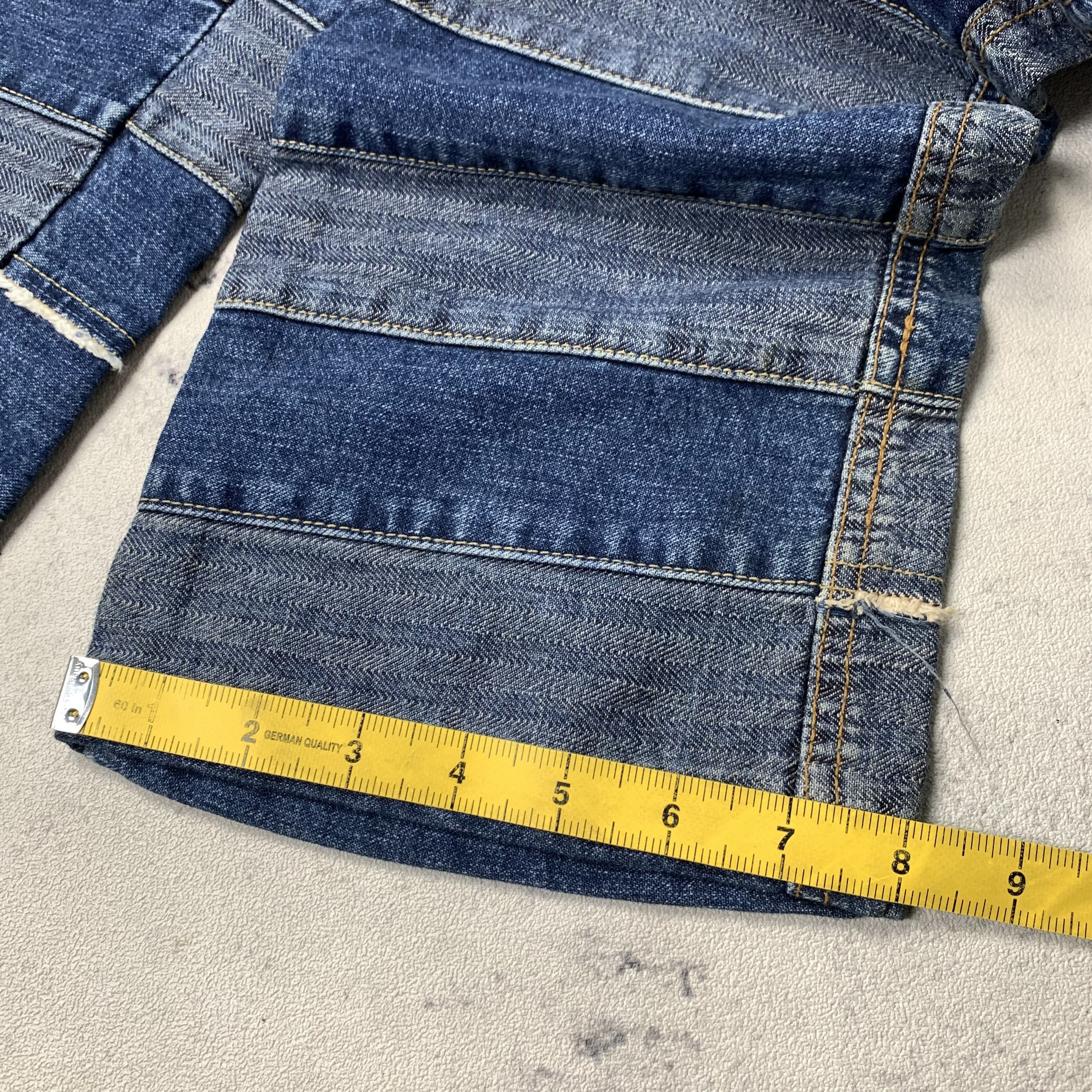 Hysteric Glamour Vintage Hysteric Glamour Kinky Hagi Patchwork Denim Pants Size US 28 / EU 44 - 9 Thumbnail