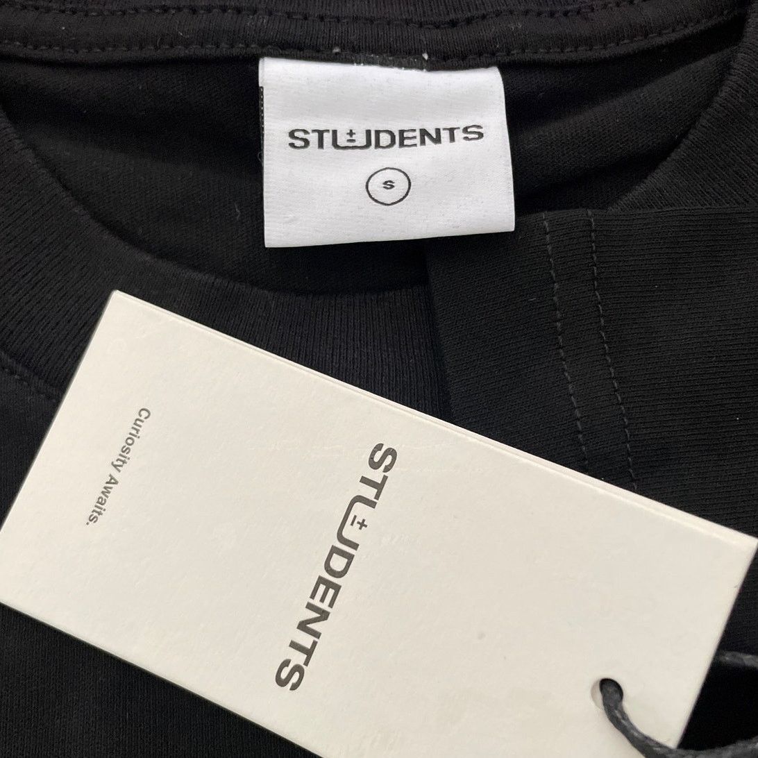Students Students Golf T-Shirt "Crack Of Dawners" Small Black New Size US S / EU 44-46 / 1 - 6 Thumbnail