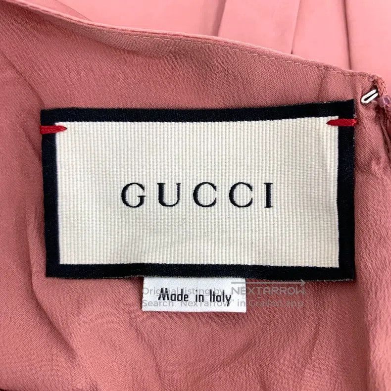 Gucci gucci Colour-blocked mulberry silk round-neck short-sleeve Size XS / US 0-2 / IT 36-38 - 6 Thumbnail