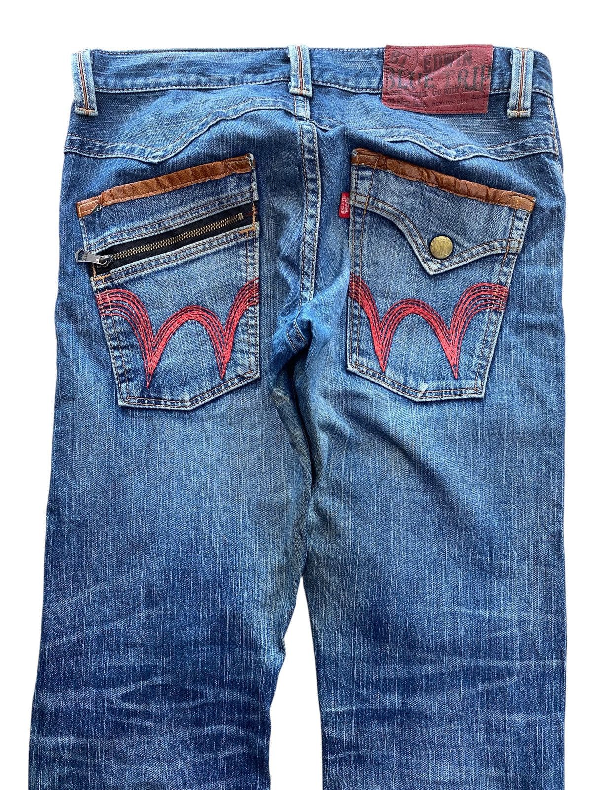 Edwin Edwin Blue Trip Whiskers Rippe Style Loose Jeans Size US 33 - 4 Thumbnail