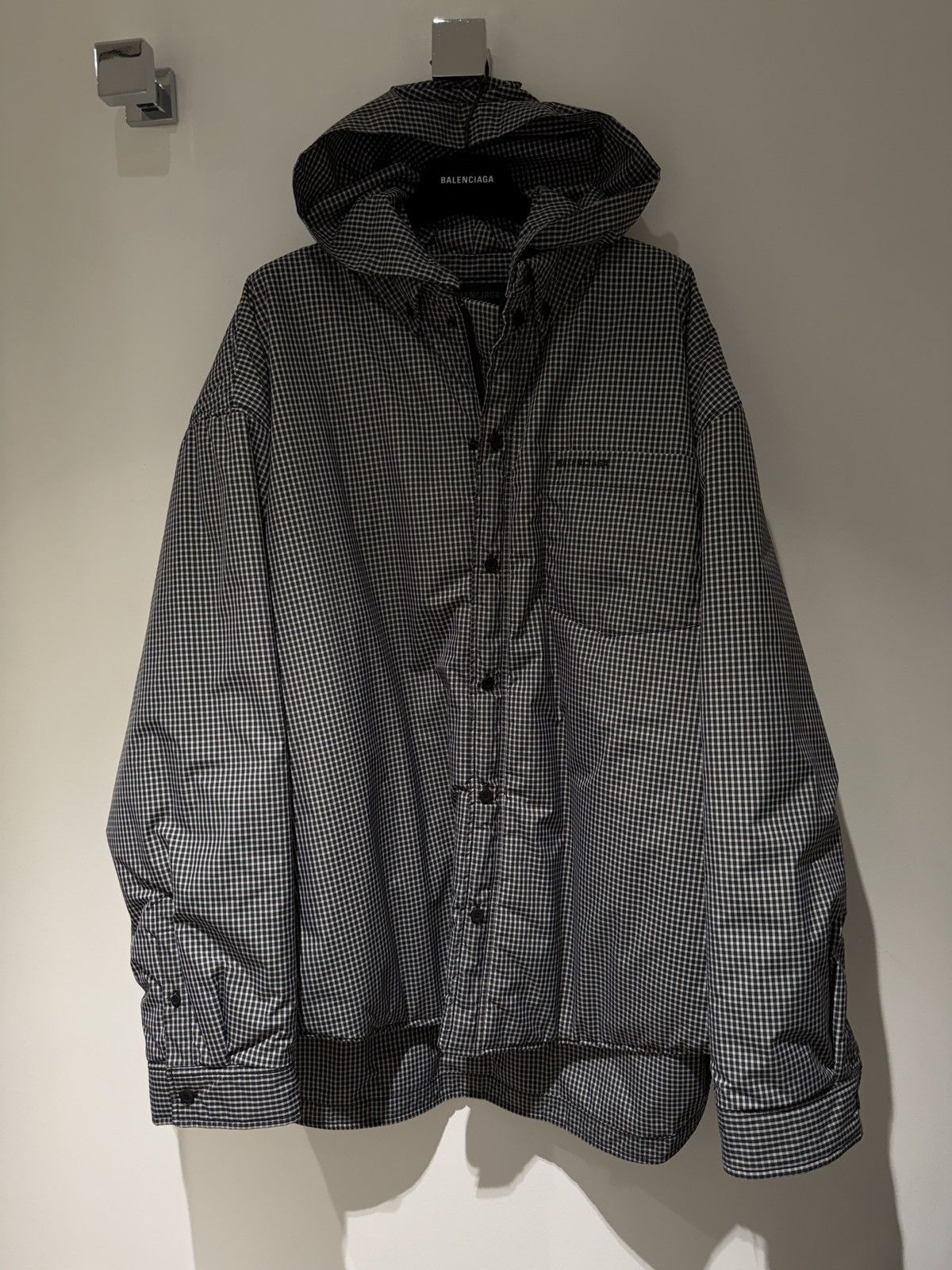 Balenciaga Balenciaga Jacket Black Mens Balenciaga Size US XL / EU 56 / 4 - 1 Thumbnail