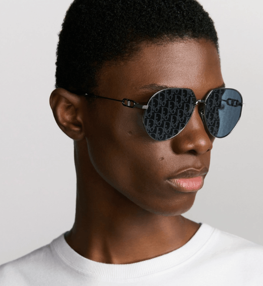 Dior o1w1db10525 Size :OS/CDLKA1 CD A1U Sunglasses in Blue/Silver Size ONE SIZE - 5 Thumbnail