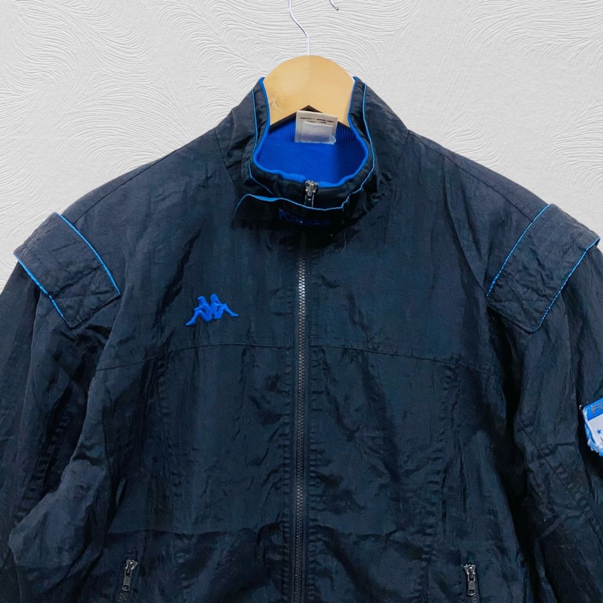 Kappa Vintage 90s kappa forza italia jacket windbreaker Size US L / EU 52-54 / 3 - 3 Thumbnail