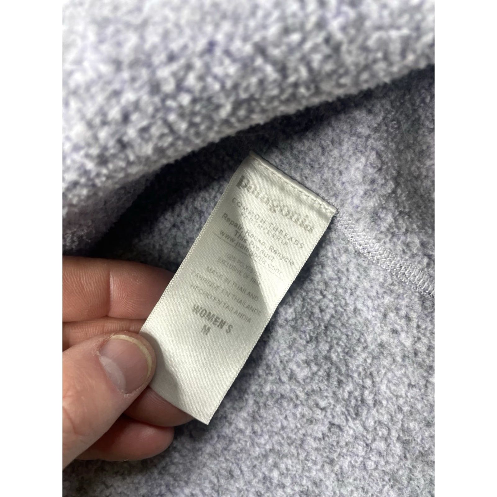Patagonia Patagonia Better Sweater Pullover Women's Medium Heathered 1/4 Zip Lilac Purple Jacket Size M / US 6-8 / IT 42-44 - 4 Thumbnail