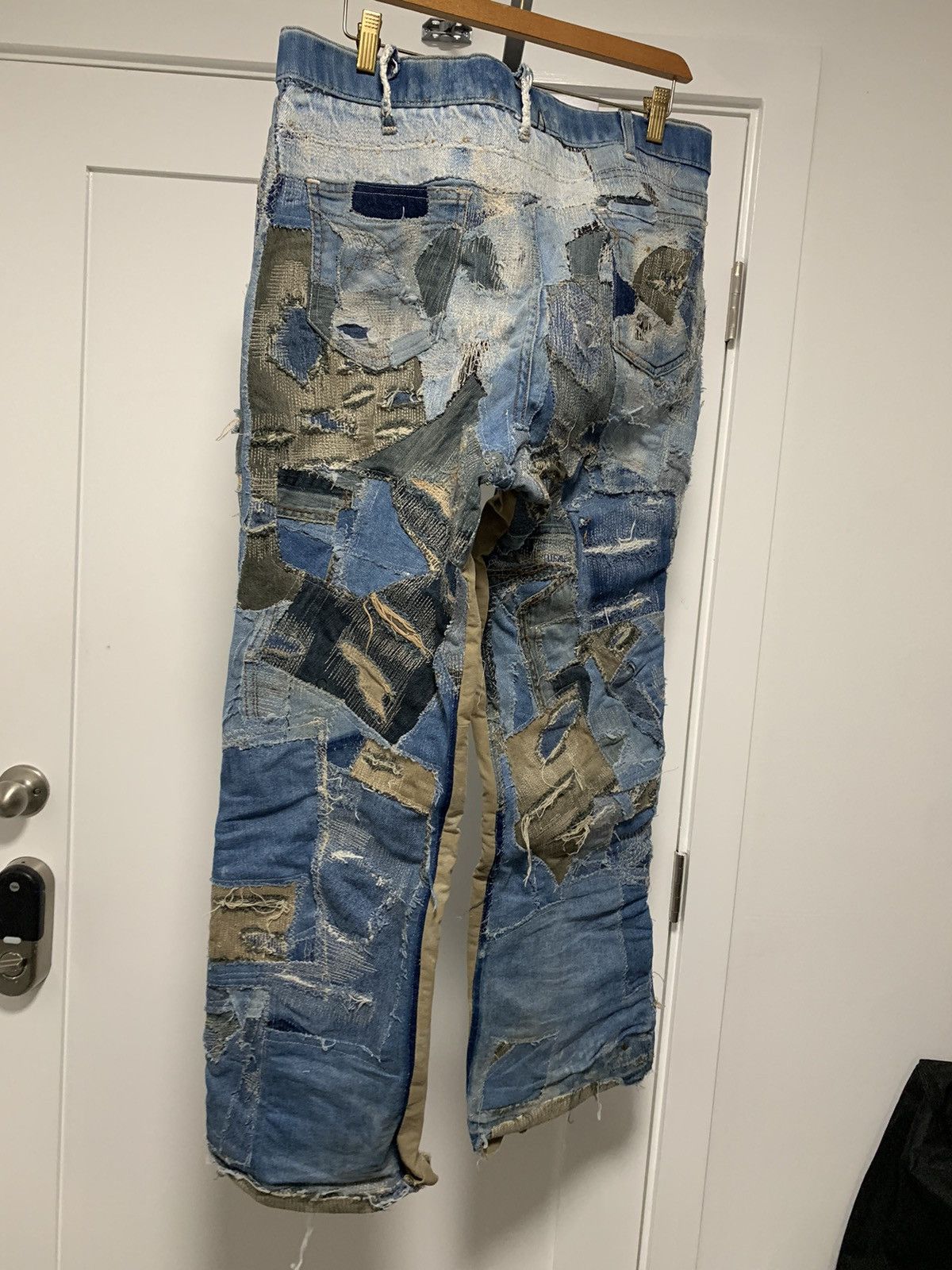 Vintage Bizzrad Scabbed Jeans Size US 34 / EU 50 - 2 Thumbnail