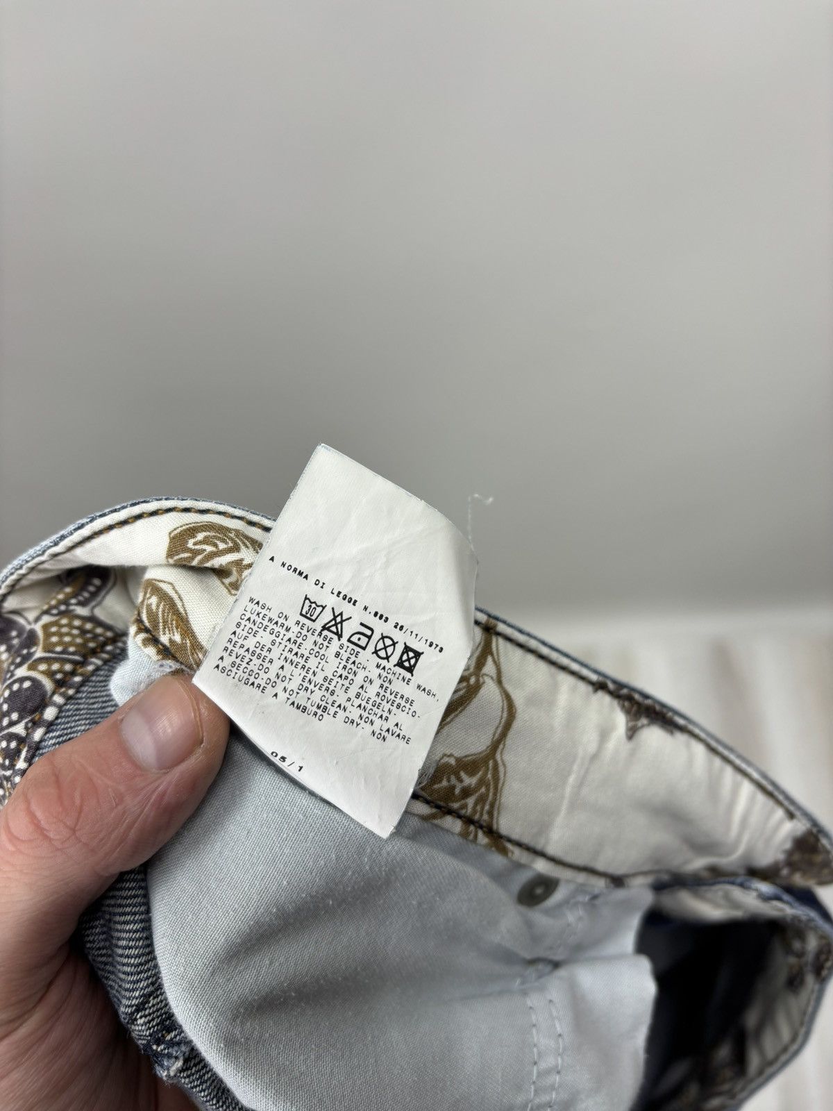 Dolce & Gabbana Mens jeans Dolce Gabbana Size 38/52 Color Blue Size US 38 / EU 54 - 10 Thumbnail