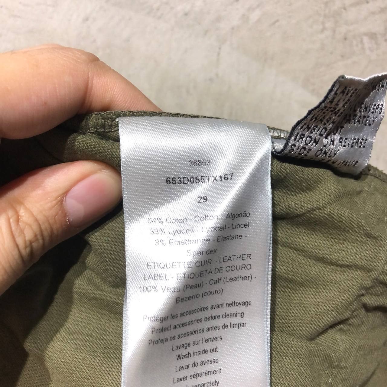 Dior Dior Multi-pocket denim pants 2016 Size US 30 / EU 46 - 11 Thumbnail