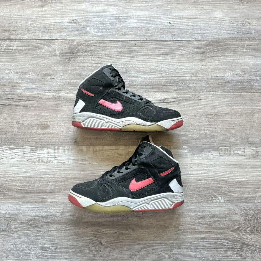 Nike NIKE • Air Flight Lite High "2014 Black/Red" (9.5M) Size US 9.5 / EU 42-43 - 1 Thumbnail