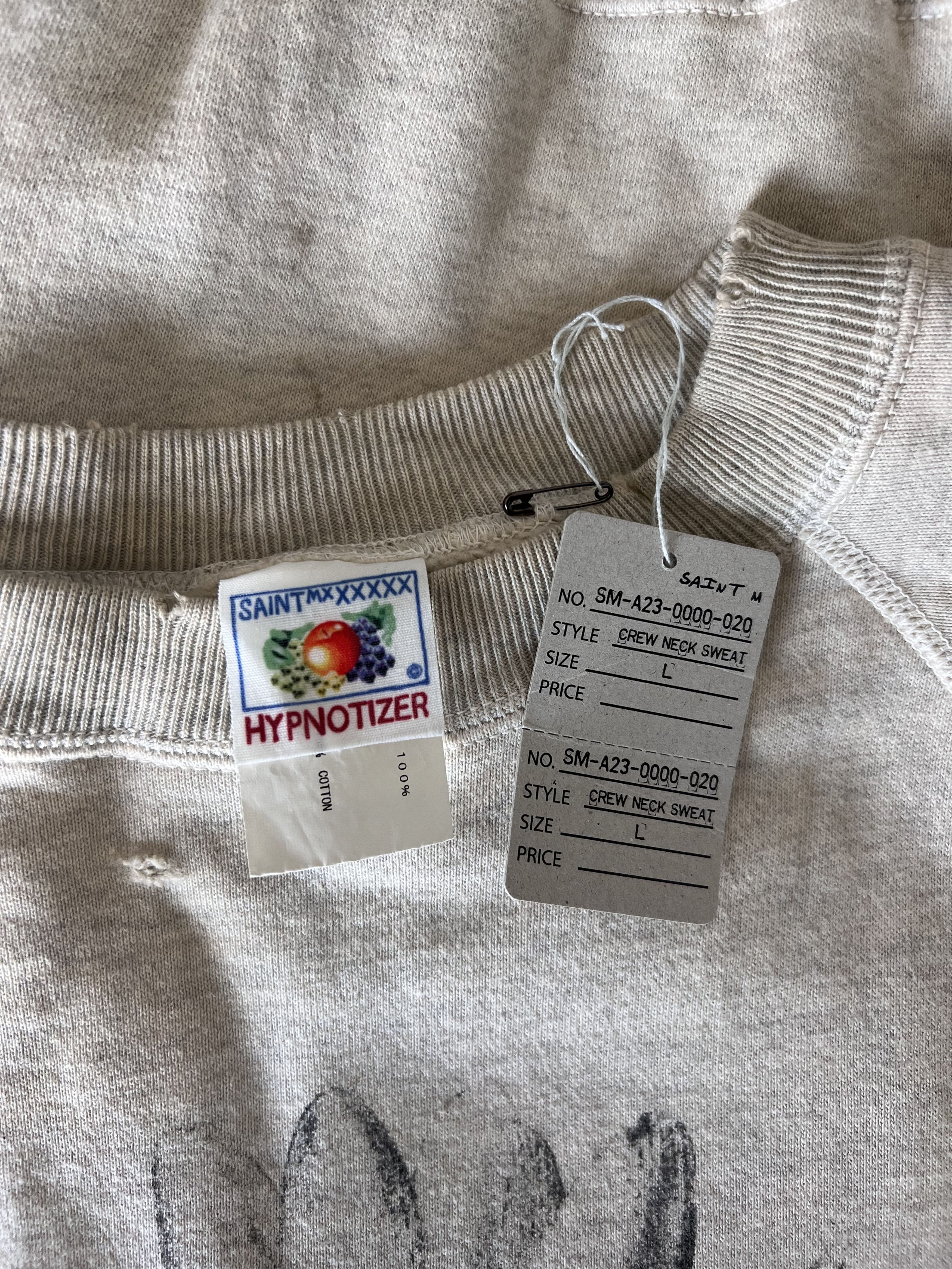 Saint Michael Saint Michael Daisy Crewneck Sweatshirt Size US L / EU 52-54 / 3 - 8 Thumbnail