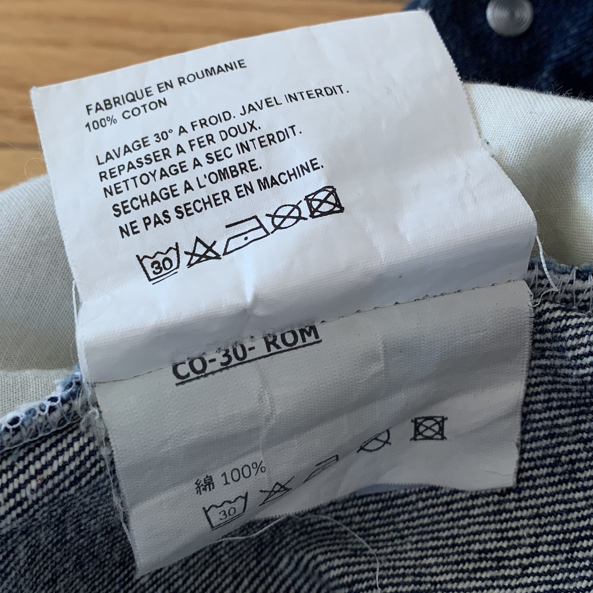 Gosha Rubchinskiy Gosha Rubchinskiy Wide Leg Pleated Denim Jeans Size US 30 / EU 46 - 5 Thumbnail