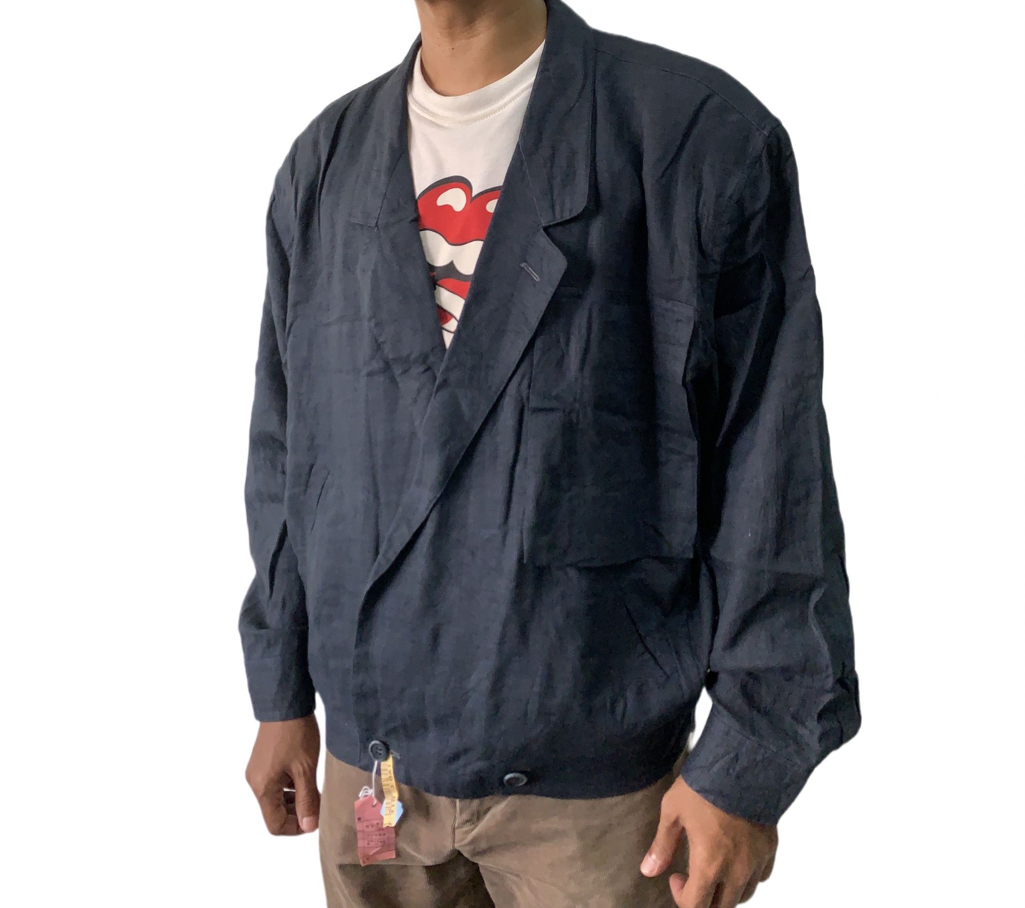 Issey Miyake Vtg Issey Miyake Men Jacket Cardigan Style Made in Japan Size US M / EU 48-50 / 2 - 20 Thumbnail