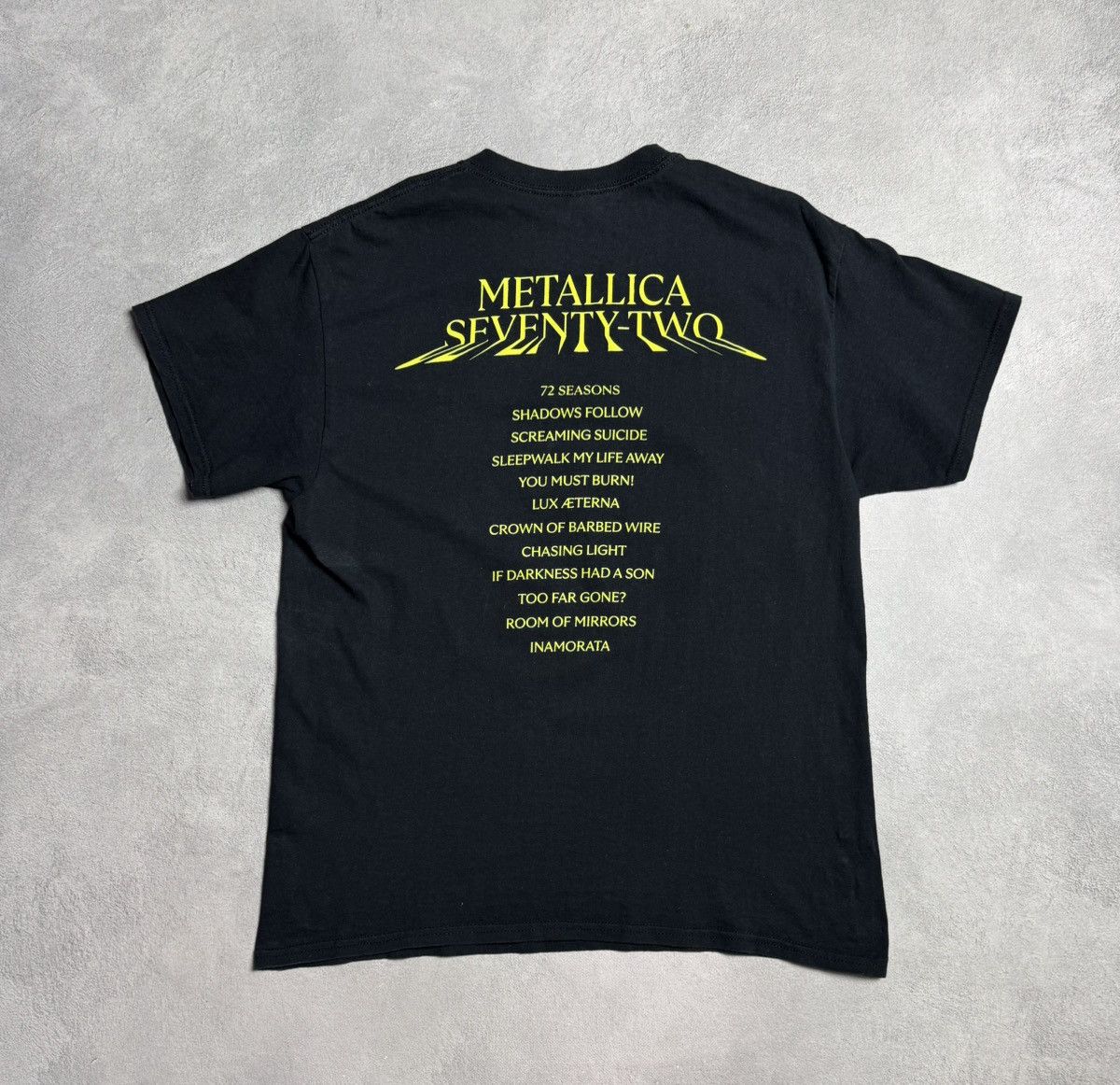 Metallica 2023 Metallica 72 Seasons Band T-Shirt Size US L / EU 52-54 / 3 - 2 Thumbnail