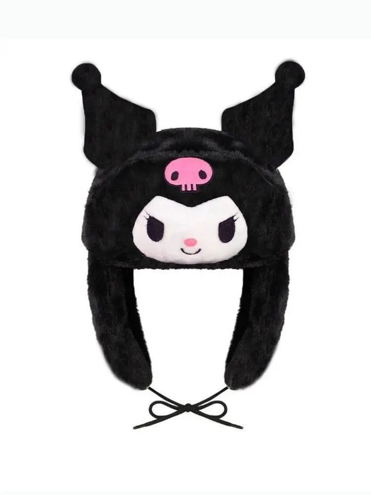 Japanese Brand × Vintage Y2K Kuromi Sanrio Hello Kitty Kawaii Ushanka Size ONE SIZE - 1 Thumbnail