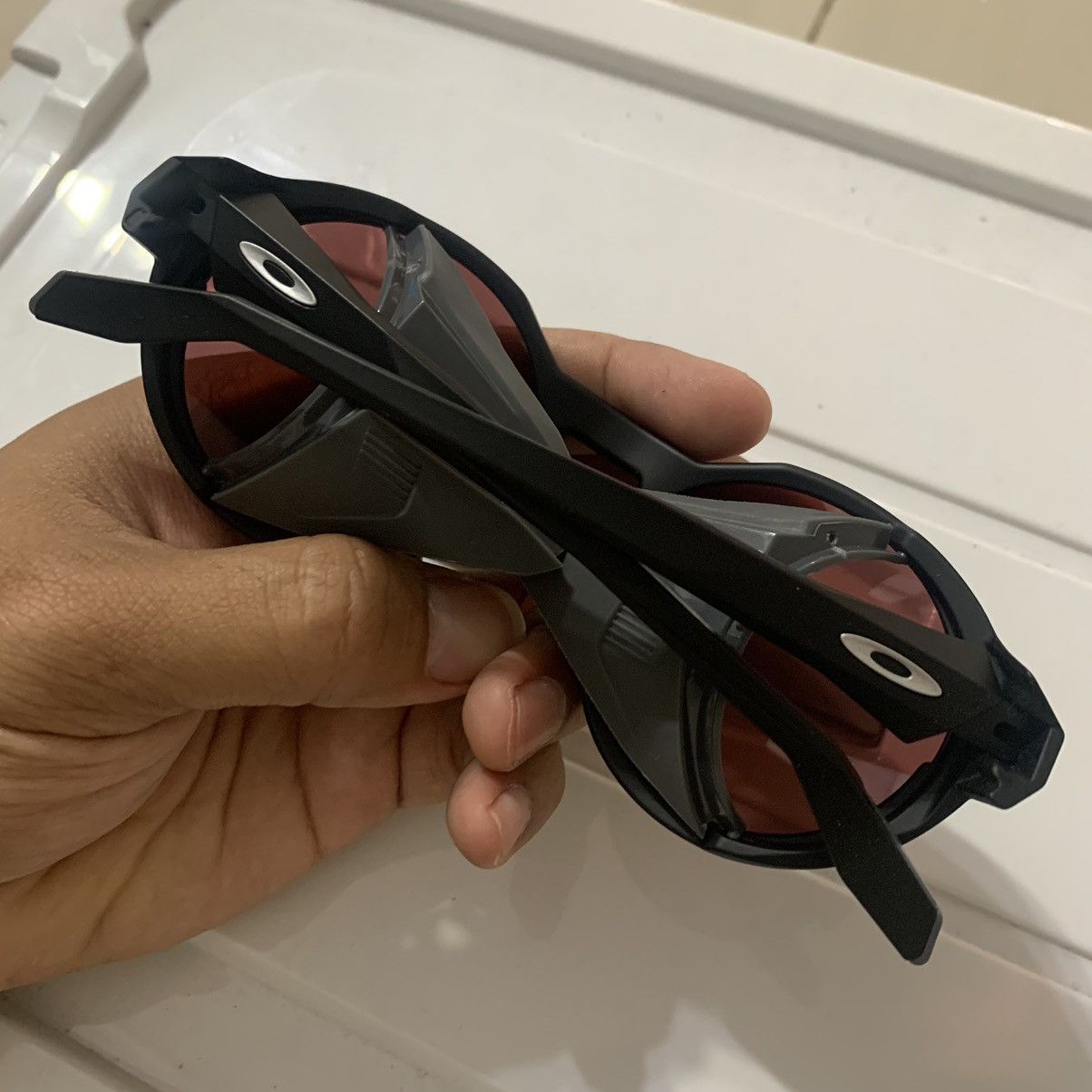Oakley Rare Oakley Clifden Black Grey Sunglasses Size ONE SIZE - 2 Thumbnail