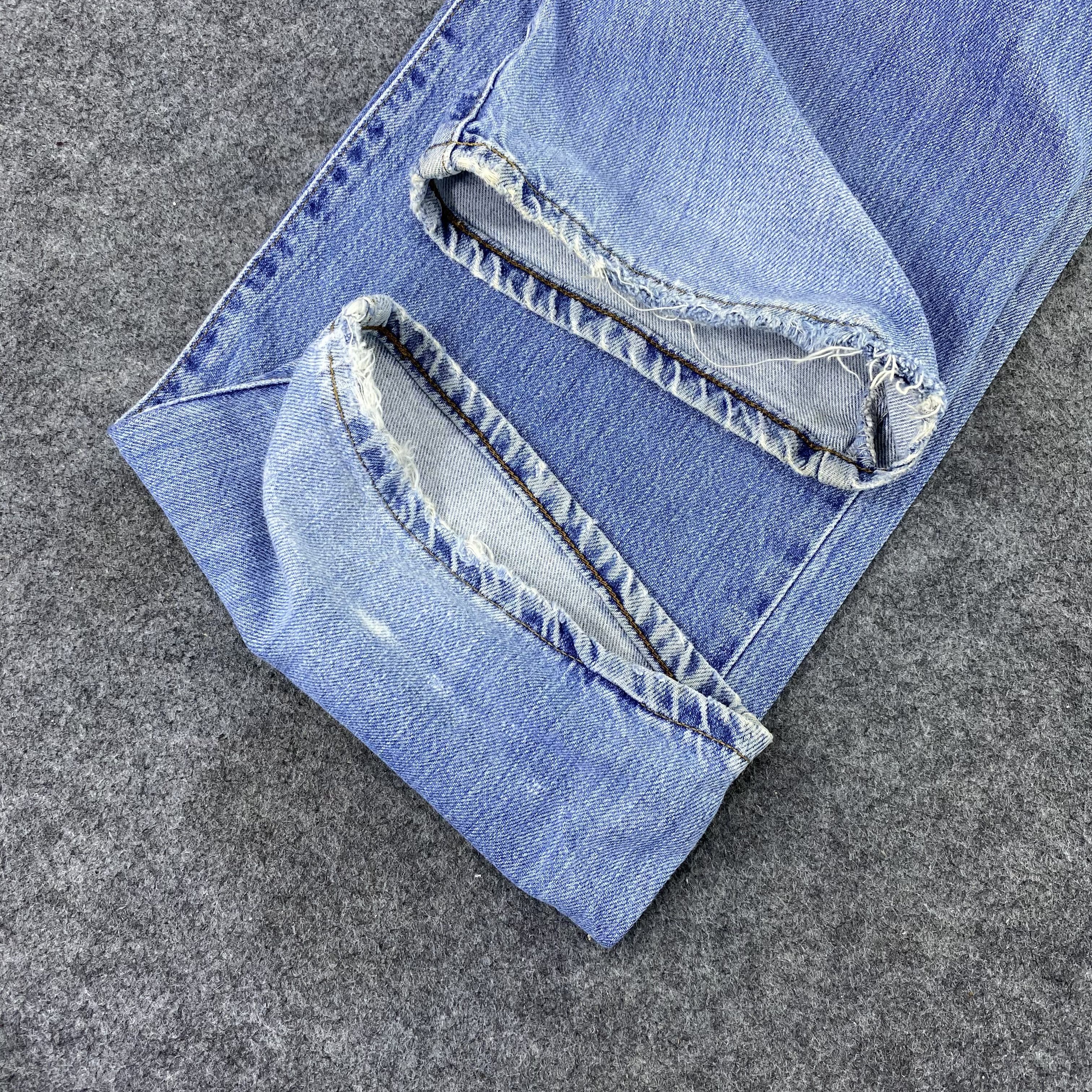 Edwin × Japanese Brand × Jean EDWIN baggy Blue Wash jeans-J1182 Size US 30 / EU 46 - 15 Thumbnail