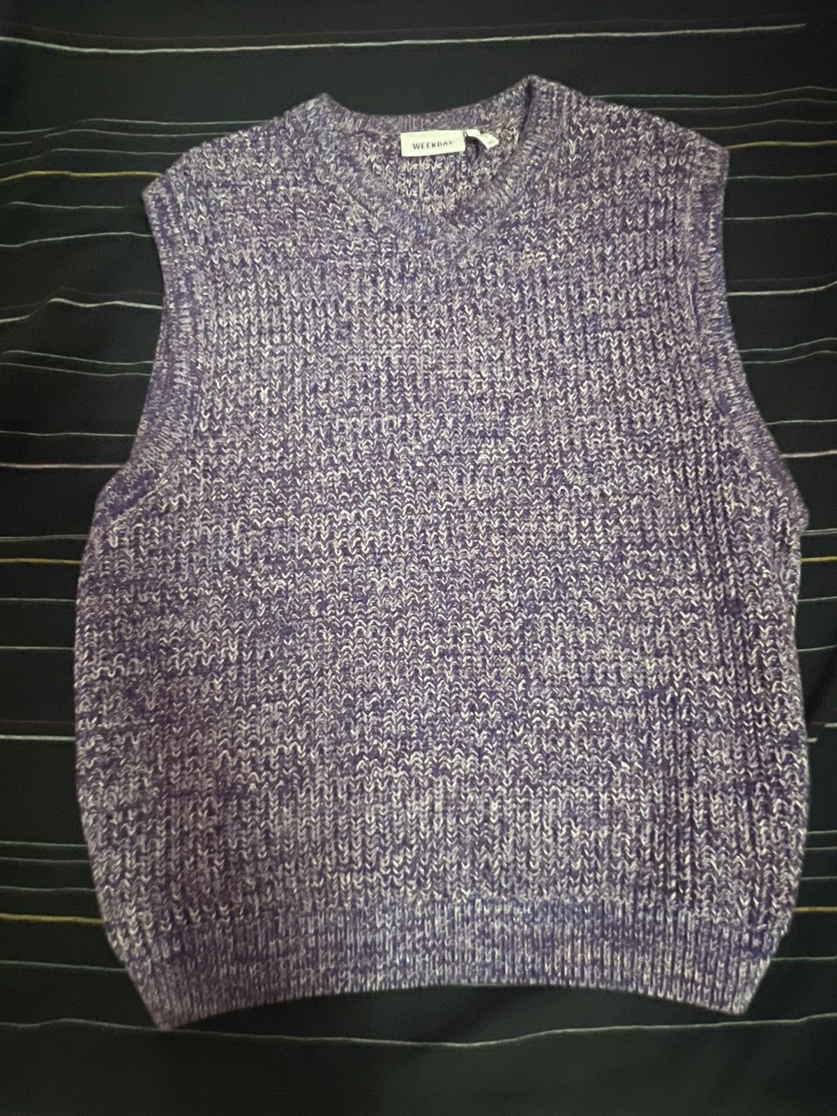 Weekday Purple knitted vest from weekday Size US XS / EU 42 / 0 - 1 Thumbnail