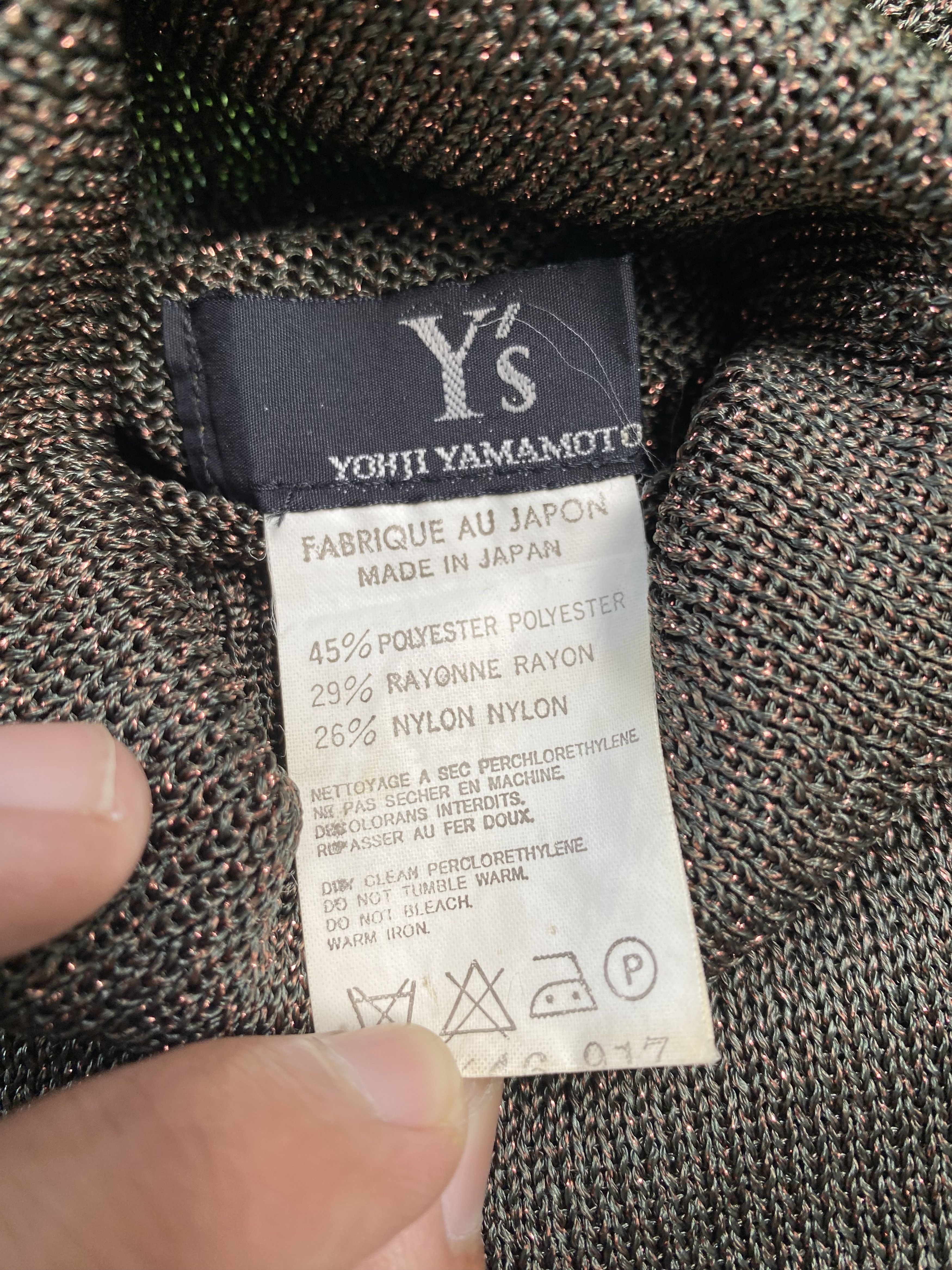 Yohji Yamamoto Yohji Yamamoto Turtleneck Shorts Sleeved Size M / US 6-8 / IT 42-44 - 3 Thumbnail