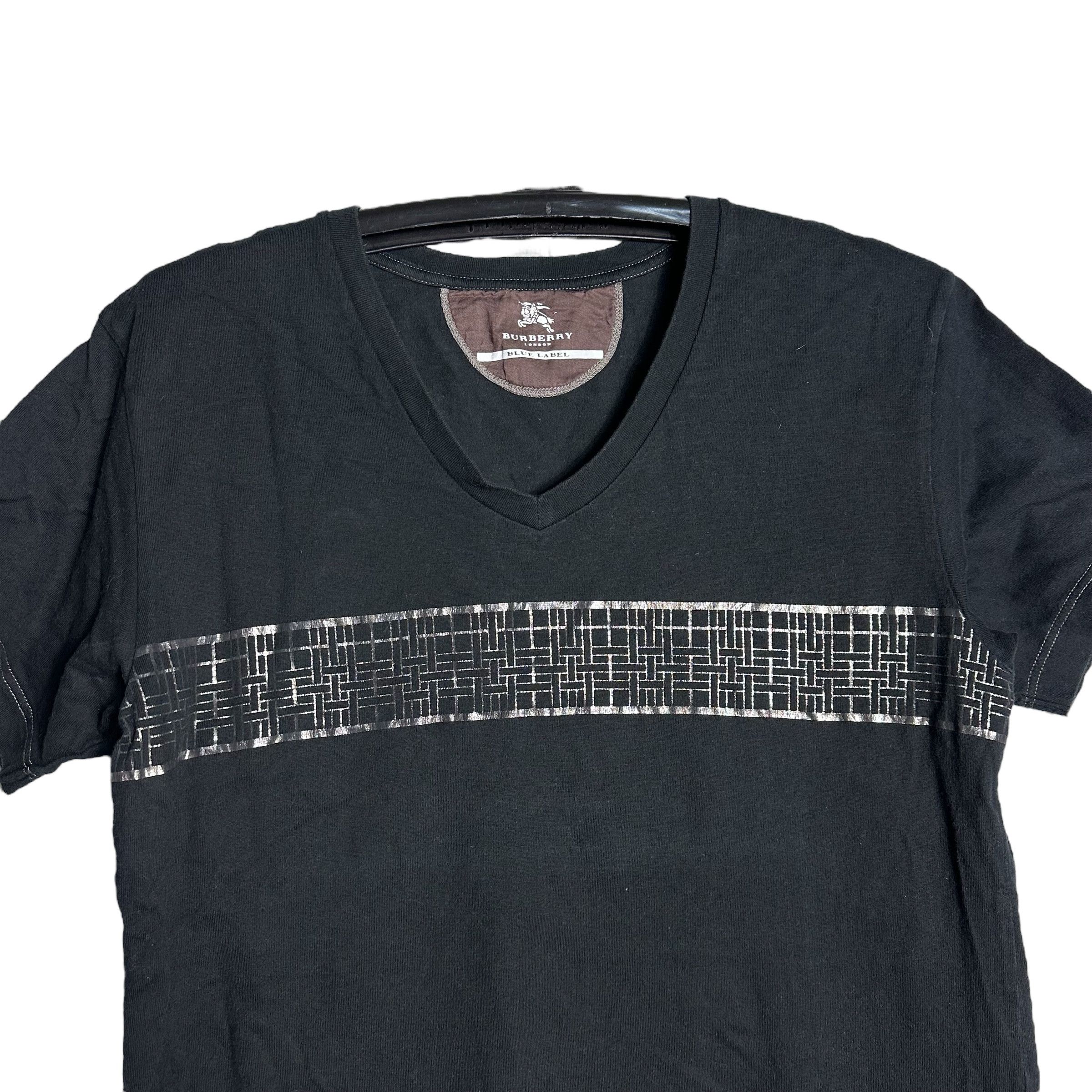 Burberry × Designer 🔥RARE🔥Burberry London Blue Label T-shirt Size US L / EU 52-54 / 3 - 2 Thumbnail