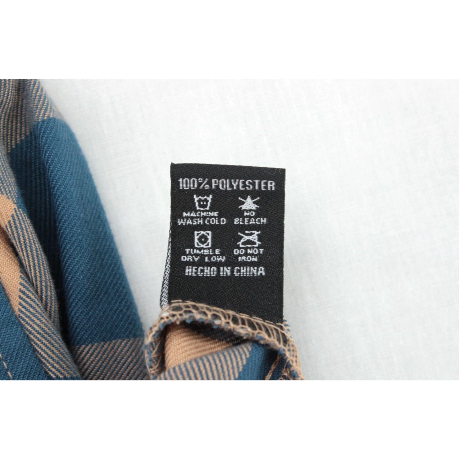 Vintage Dixxon Shirt Women's Medium Andar B Strong 2.0 Blue Tan Plaid Flannel Outdoors Size M / US 6-8 / IT 42-44 - 7 Thumbnail