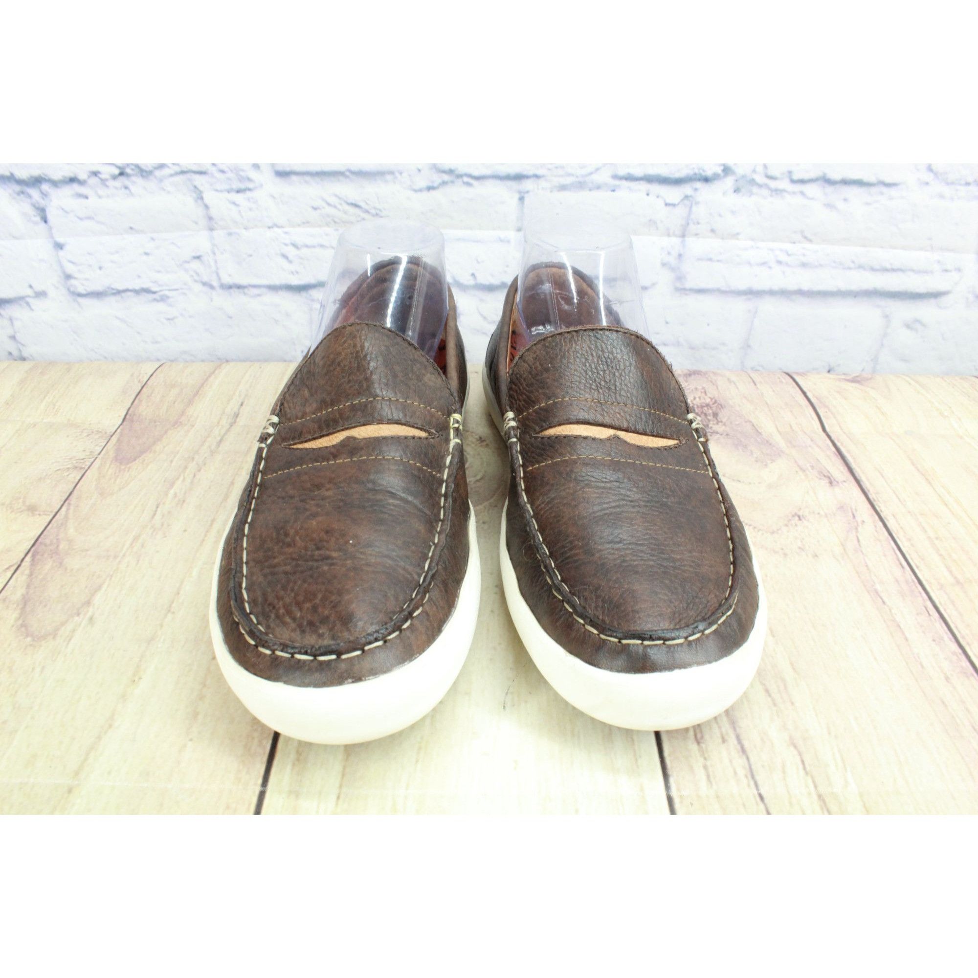 L.L. Bean LL Bean Men’s Mountainville Brown Penny Slip-On Shoes Size US 8 / EU 41 - 5 Thumbnail
