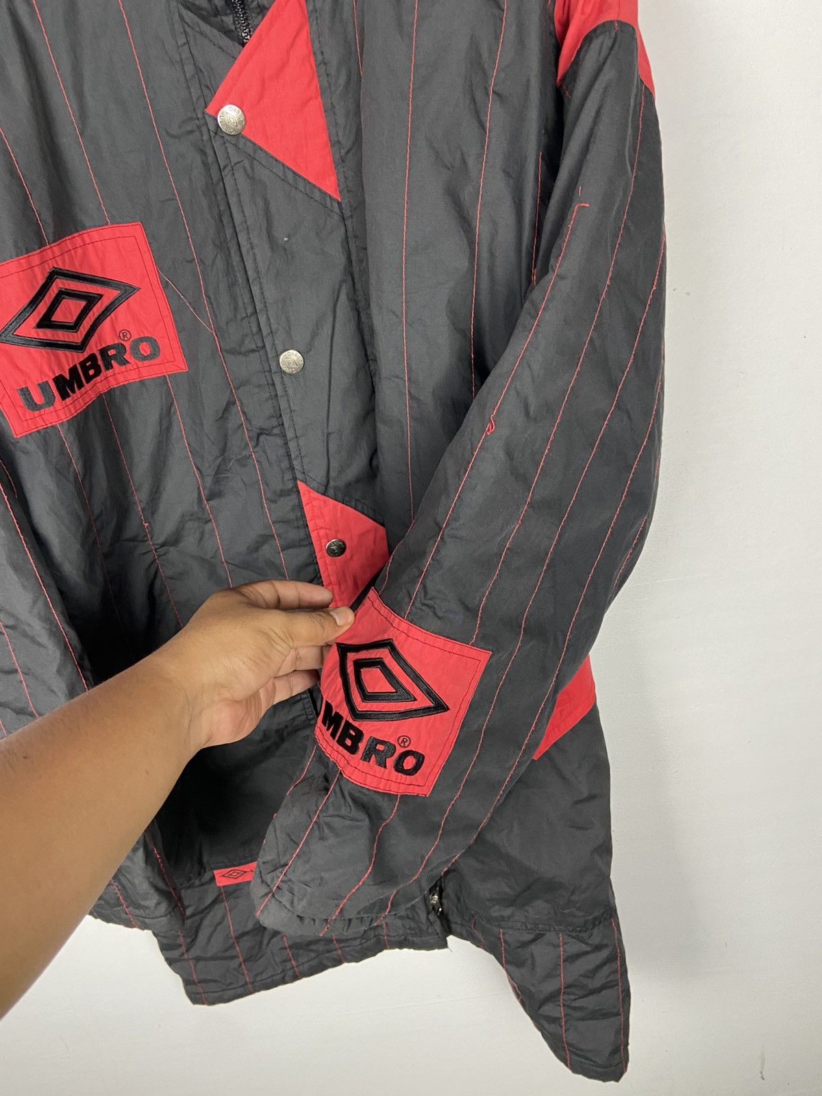 Vintage VINTAGE UMBRO BIG LOGO JACKET Size US XL / EU 56 / 4 - 6 Thumbnail