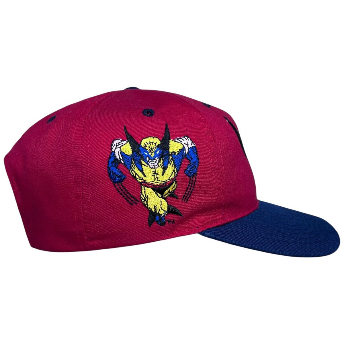 American Needle × Marvel Comics × Vintage 1993 Marvel Comics X-Men Wolverine American Needle Snapback Size ONE SIZE - 2 Thumbnail