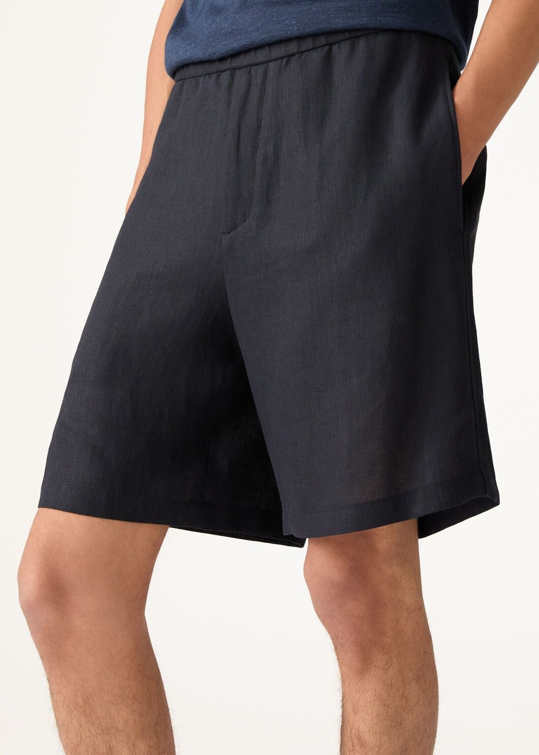 Loro Piana o1w1db10725 FAO5170 Marlyn Bermuda Short in Black Size US 28 / EU 44 - 3 Thumbnail