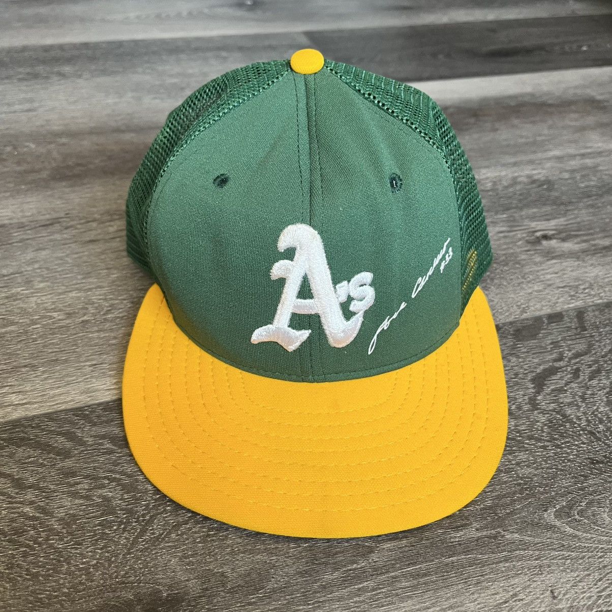 MLB Vintage AJD MLB Oakland Athletics Jose Canseco Signature Hat Size ONE SIZE - 1 Thumbnail