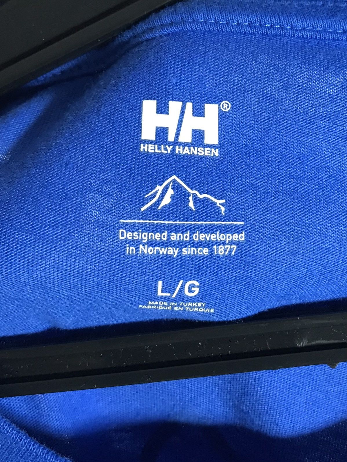 Helly Hansen Helly Hansen Longsleeve Big Logo Blue L Size Size US L / EU 52-54 / 3 - 5 Thumbnail