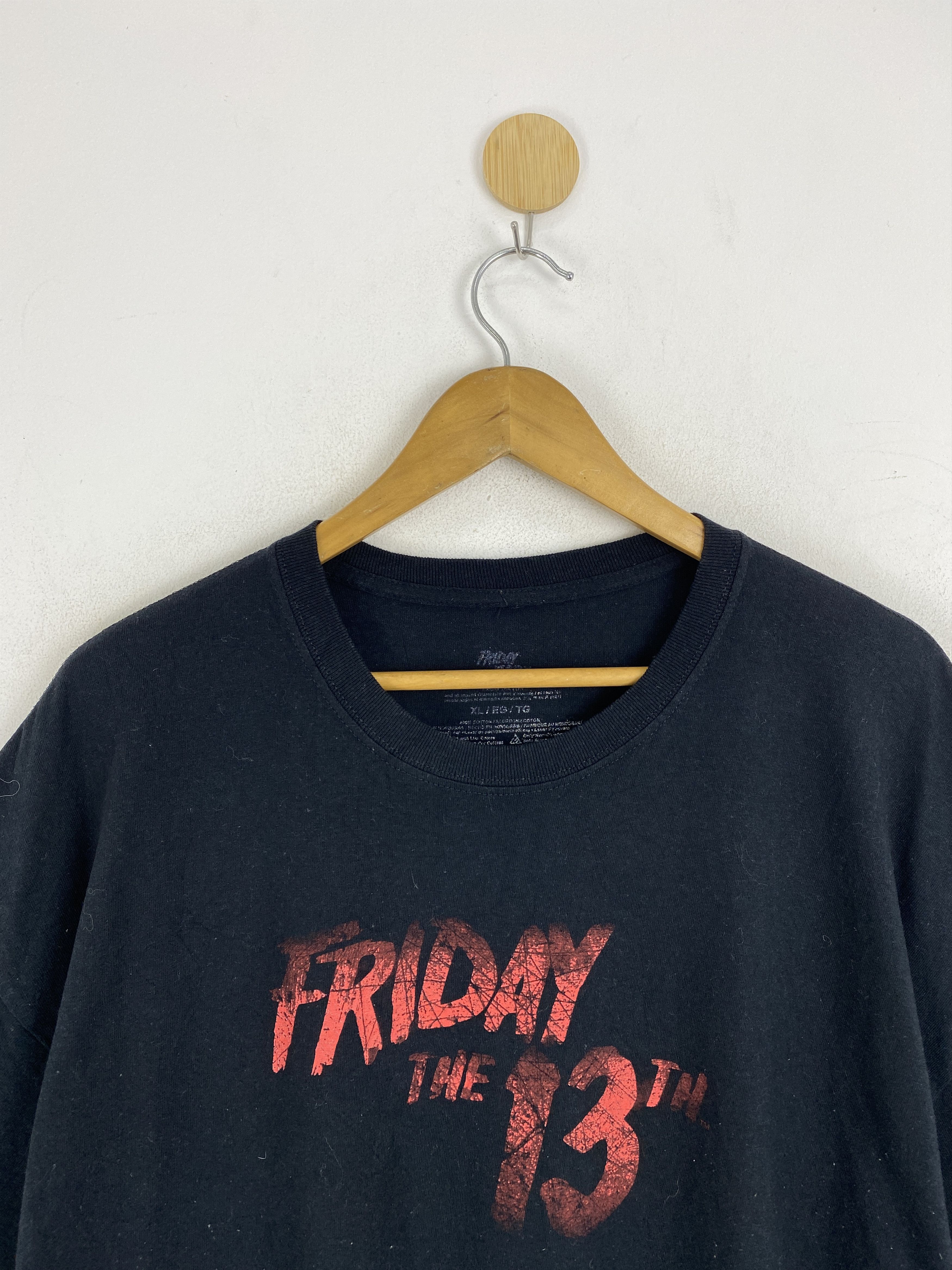 Vintage Vintage Friday The 13th Movie T Shirt TA0683 Size US XL / EU 56 / 4 - 2 Thumbnail