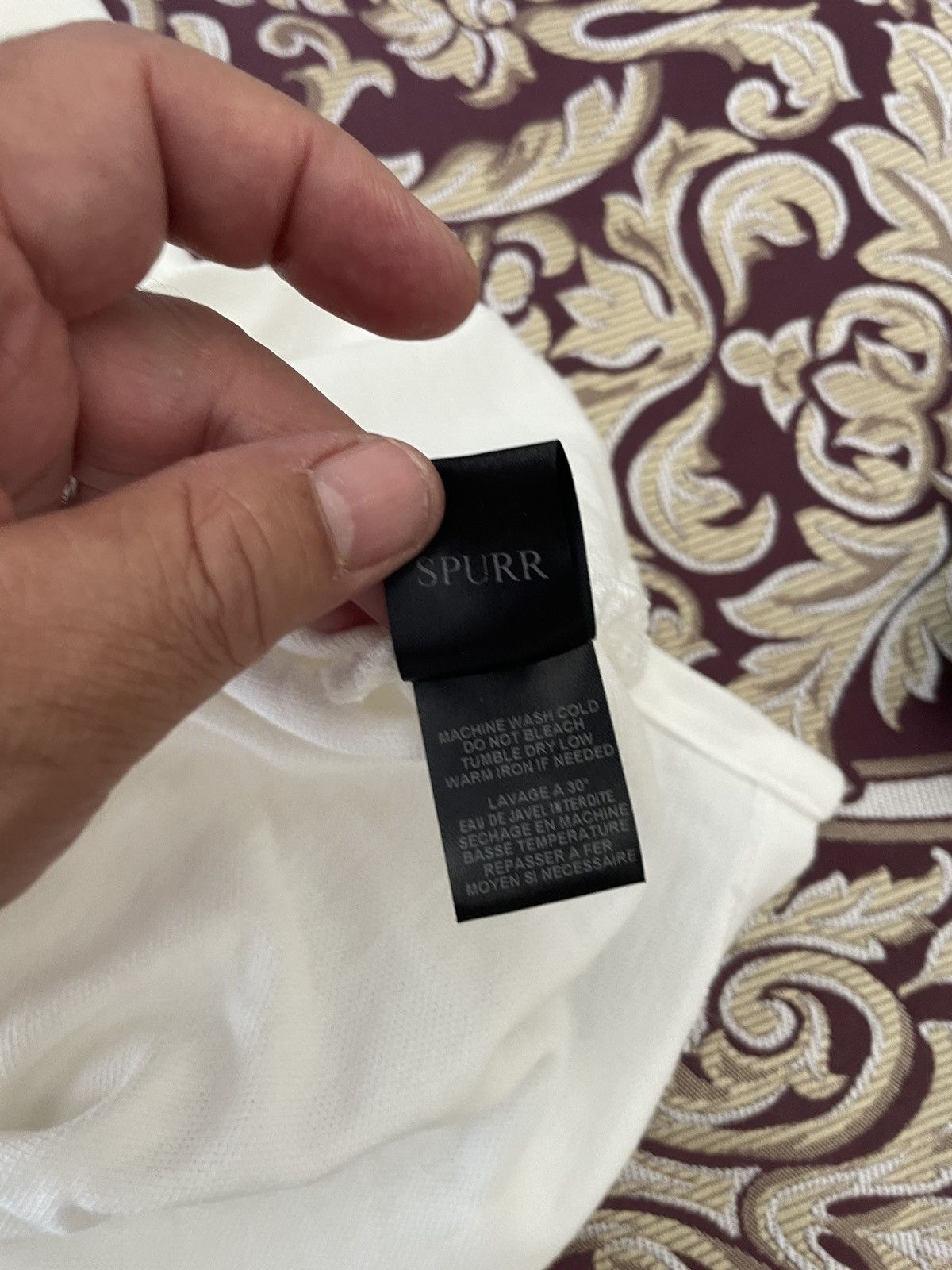 Simon Spurr 2 Button Classic Polo Slim Fit Size US M / EU 48-50 / 2 - 8 Thumbnail